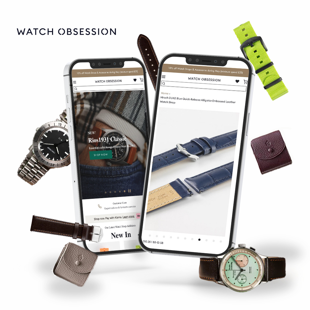 Website Redesign and Shopify Plus Upgrade for WatchObsession