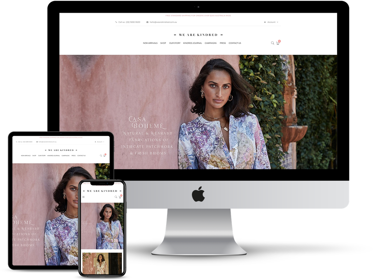 We Are Kindred - Fashion Store screenshot