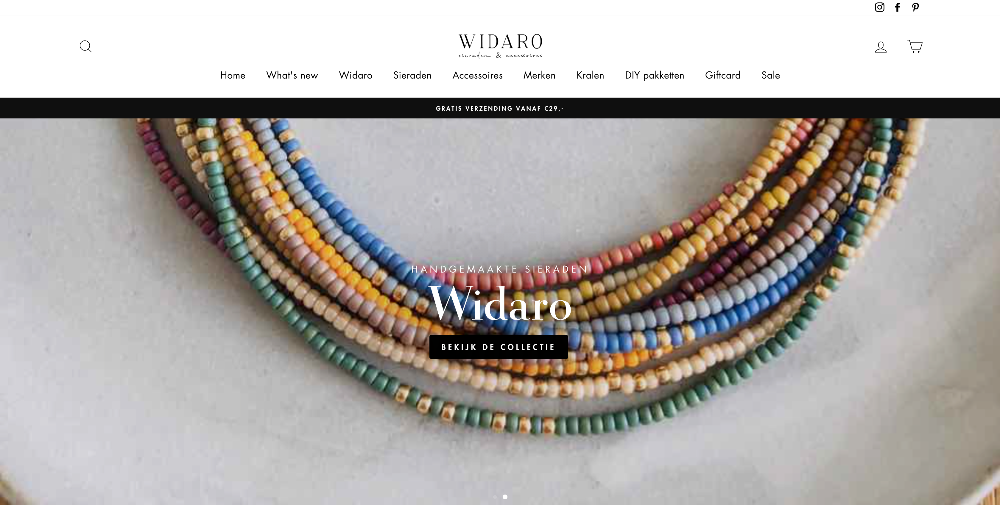 Efficient Migration of Widaro Sieraden & Accessoires from Magento to Shopify