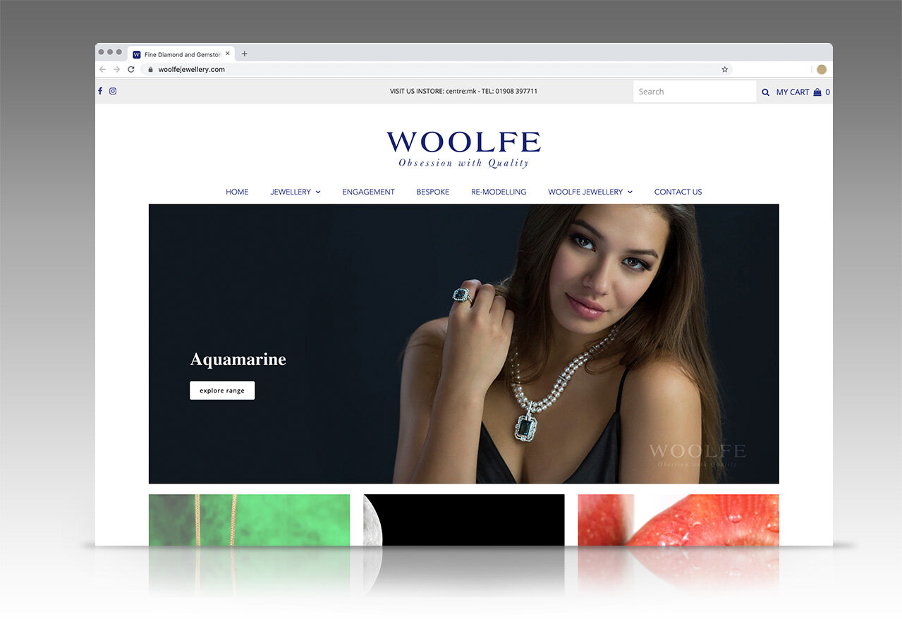 Retail Store Development for Woolfe Jewellery: Showcasing Exquisite Craftsmanship
