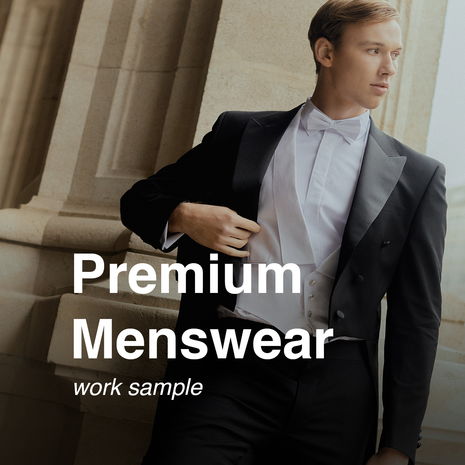 Onlineshop for premium menswear screenshot