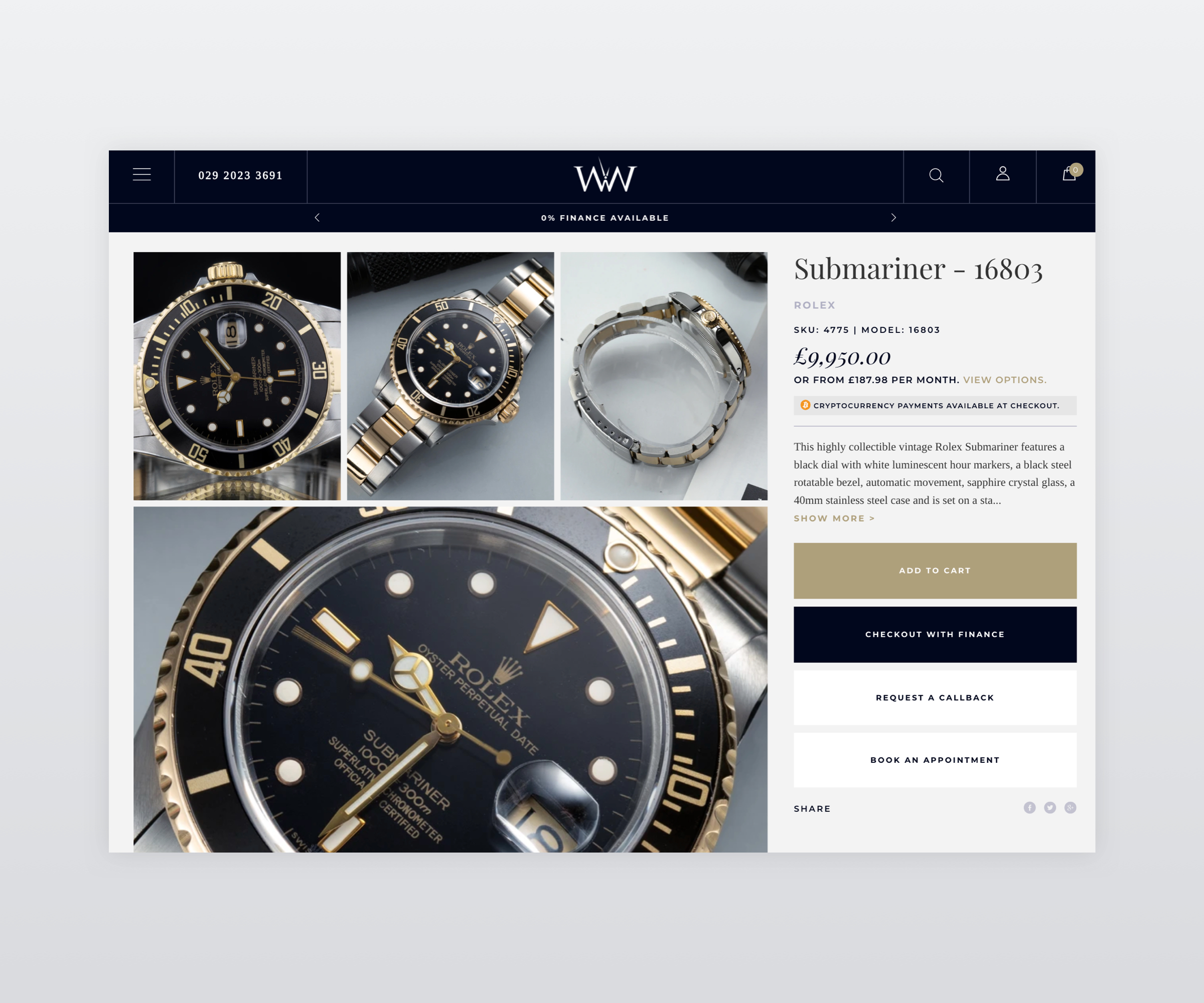 Revamped Shopify Plus Store for Watches of Wales: Elevating Luxury and Customer Experience