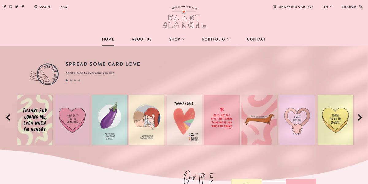 Kaart Blanche - Building and scaling an international commerce brand screenshot