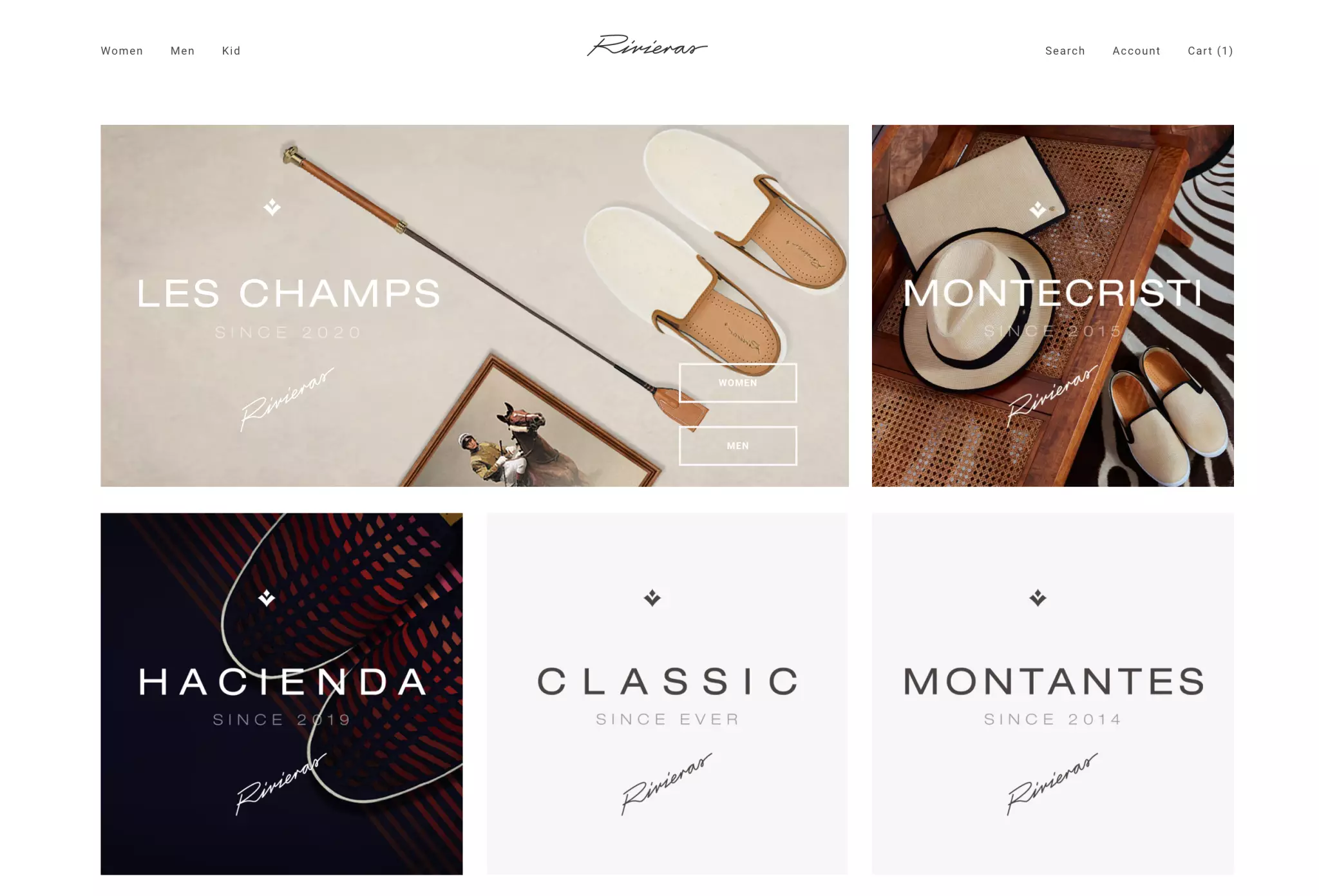 Complete Redesign of Rivieras Boutique on Shopify PLUS