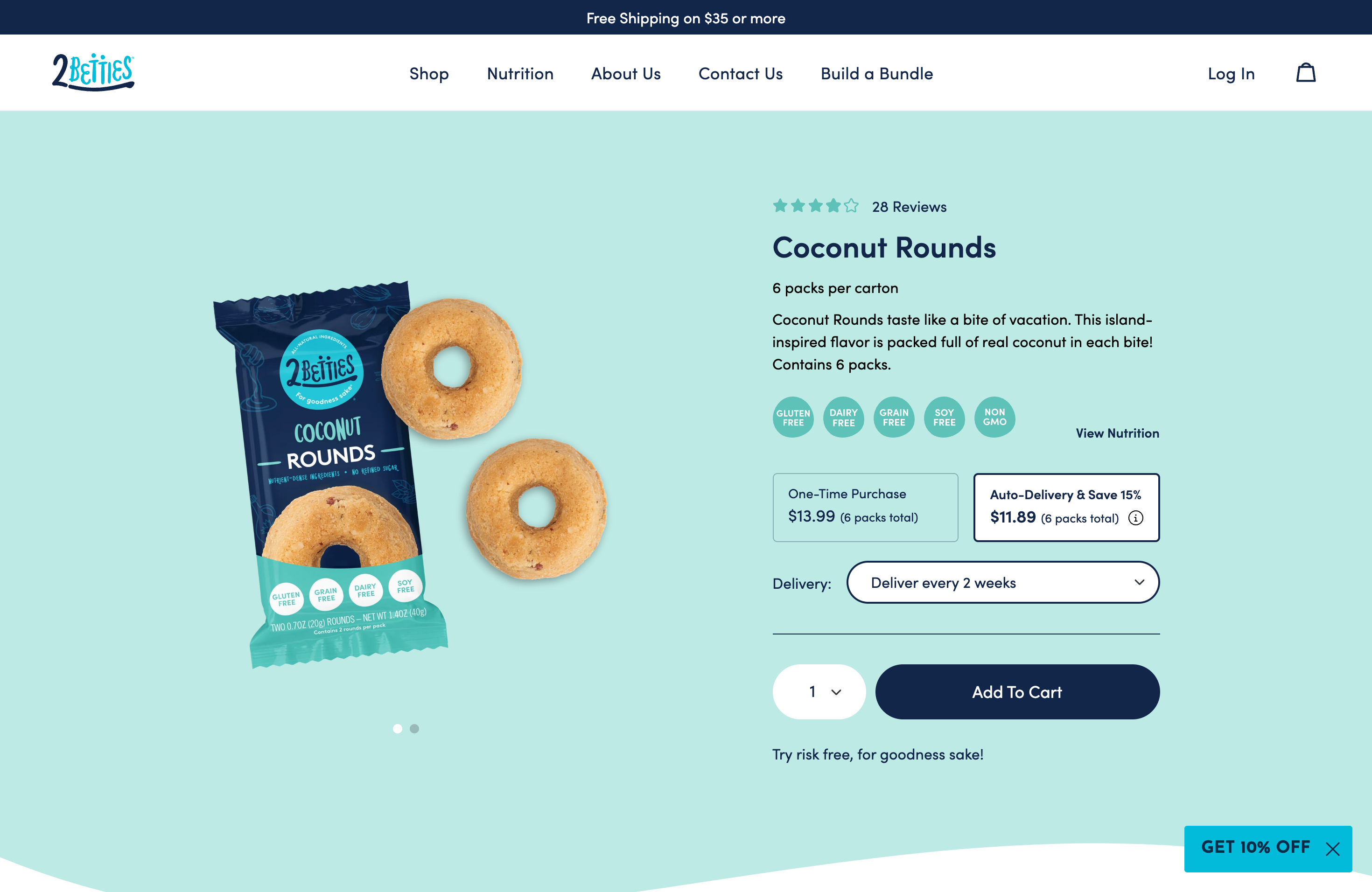 2Betties screenshot 2