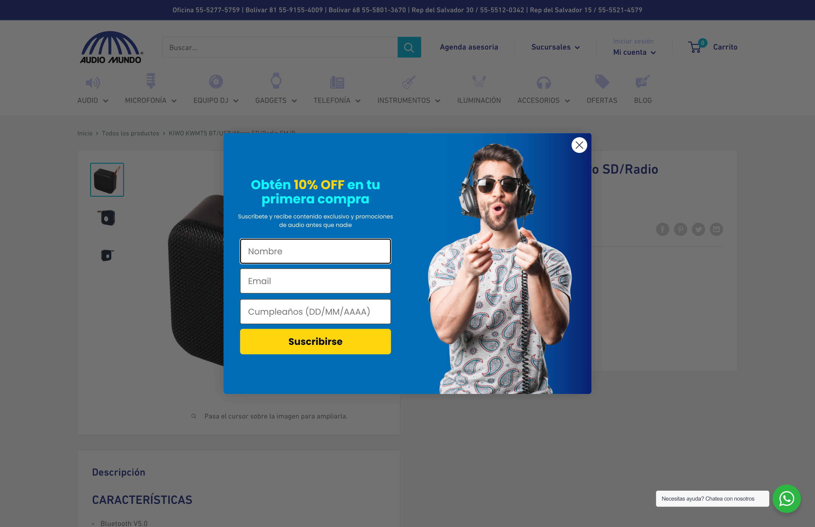 Audio Mundo screenshot 5