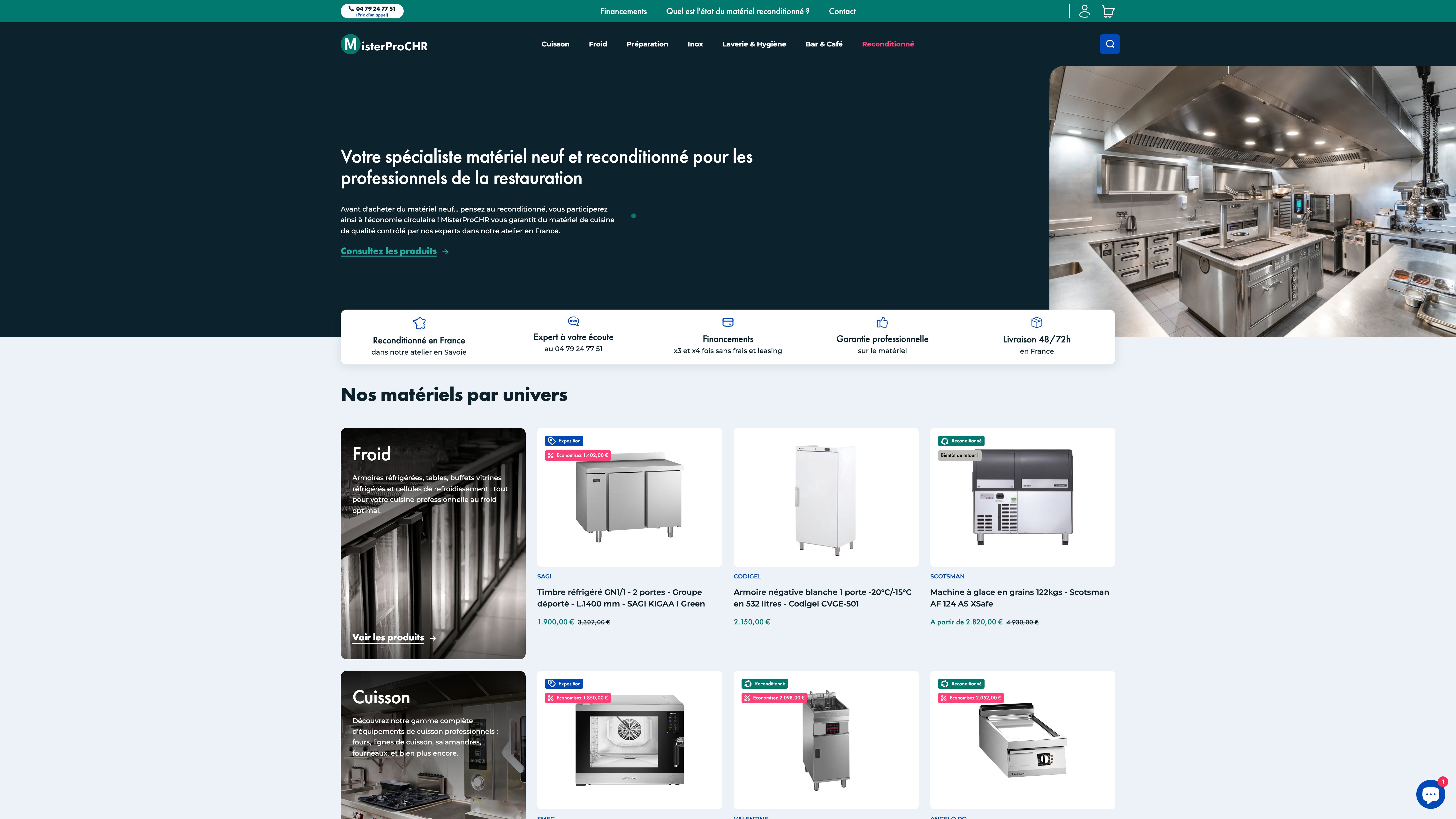 Shopify Store Creation for Mister Pro CHR: Boosting Growth in Used Equipment Sales