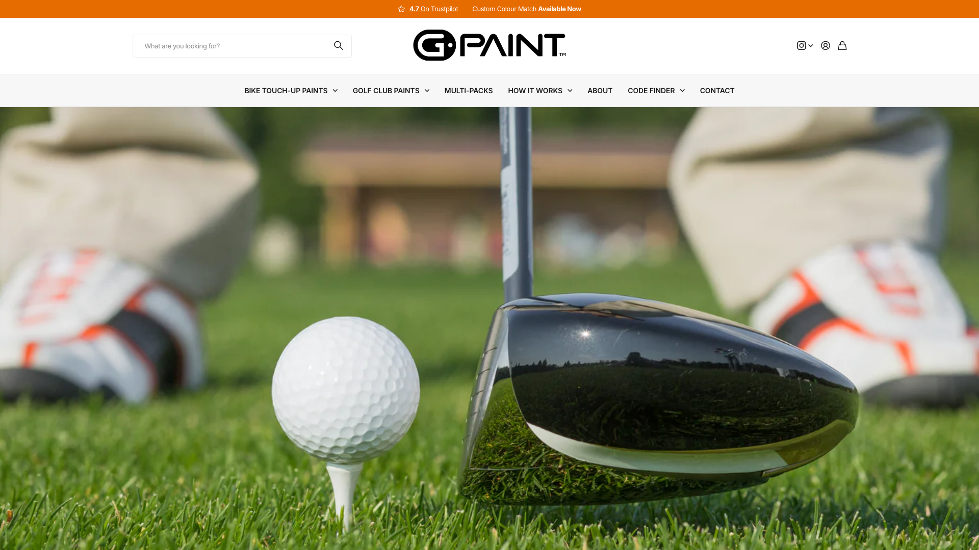 Gpaint – Shopify Redesign & Sales Growth Optimisation