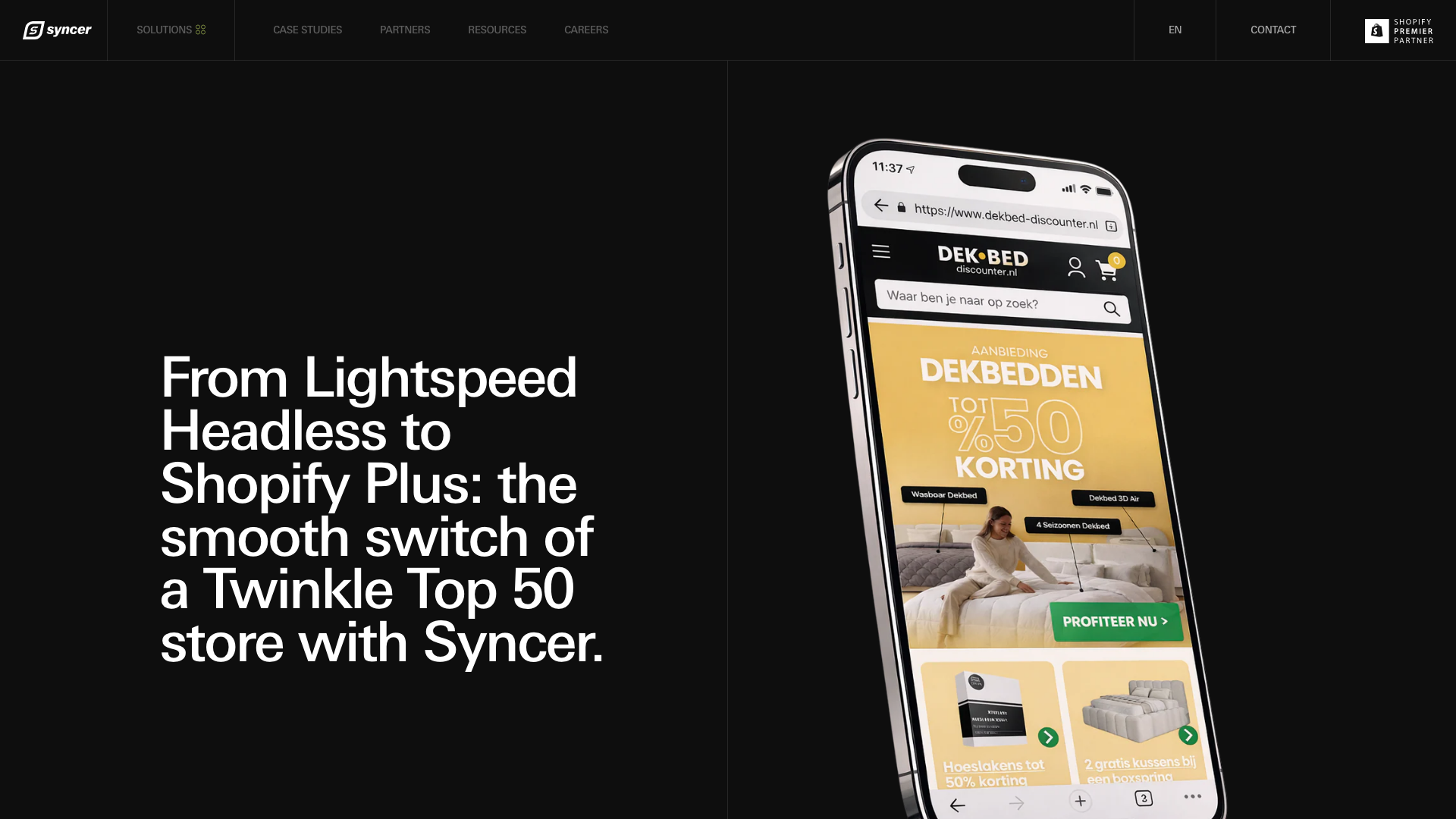 Migration from Lightspeed to Shopify Plus