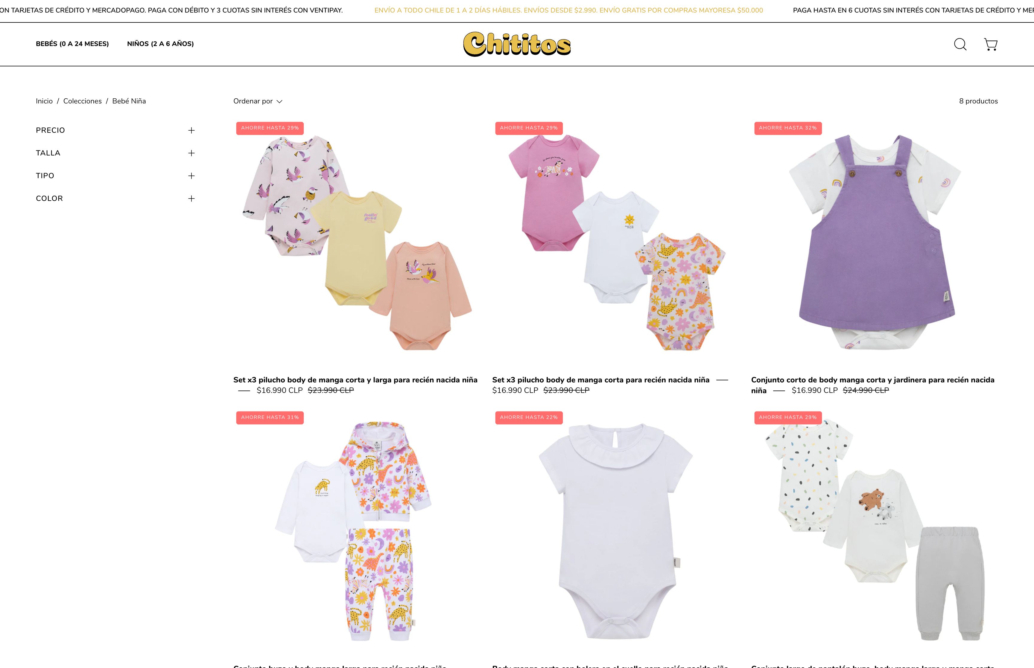 Design and development of children's clothing brand  screenshot