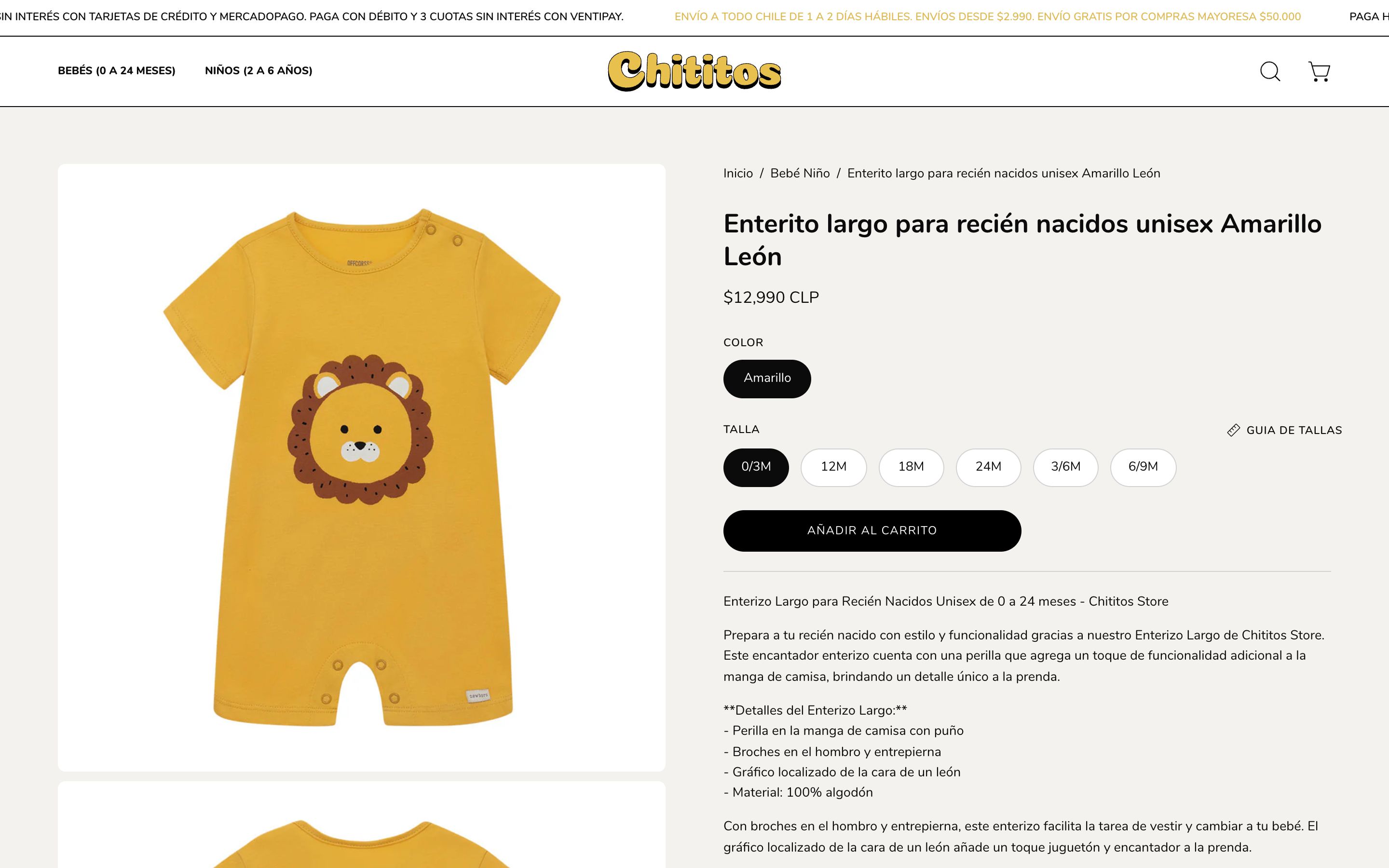 Design and development of children's clothing brand  screenshot 2
