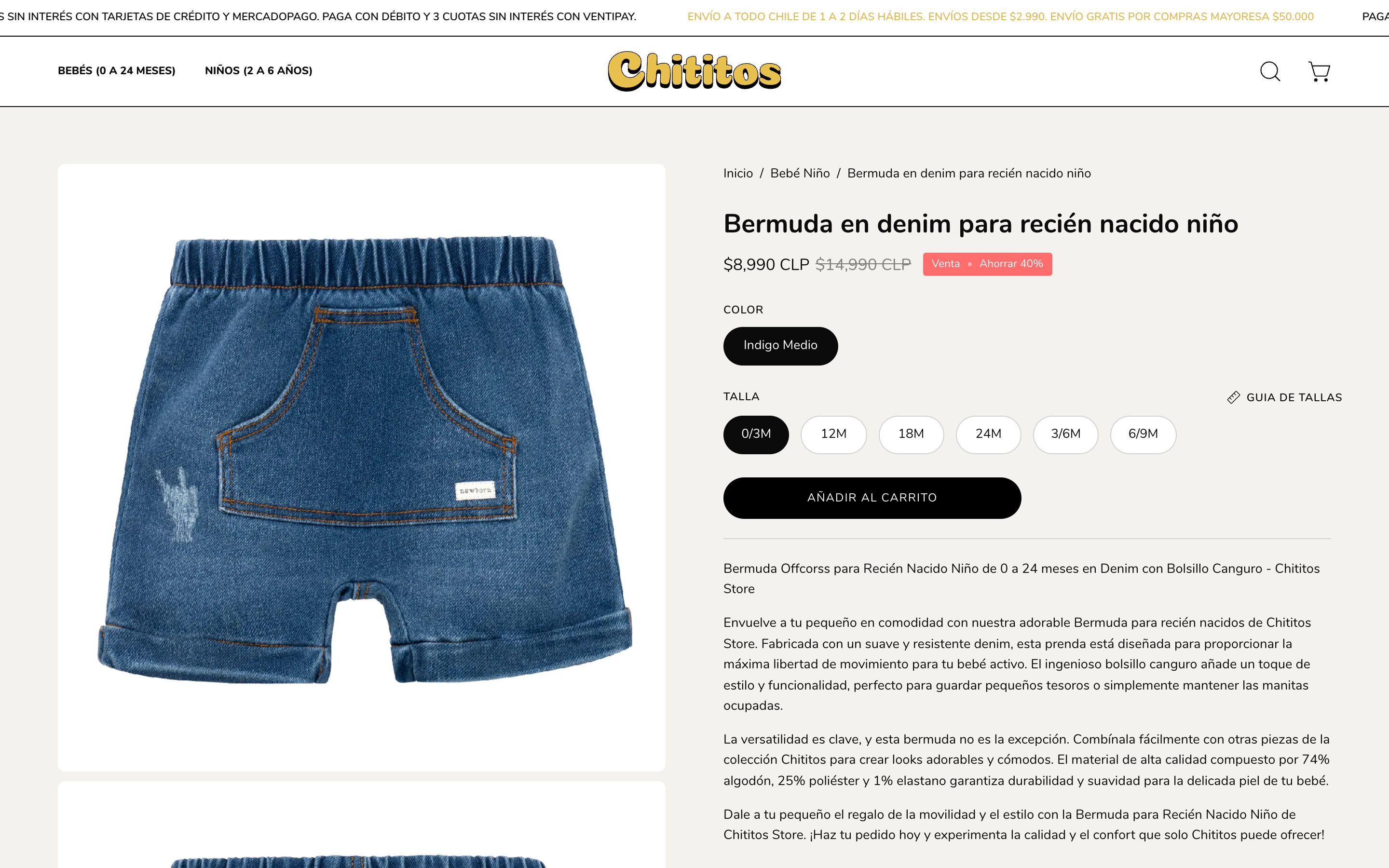 Design and development of children's clothing brand  screenshot 3