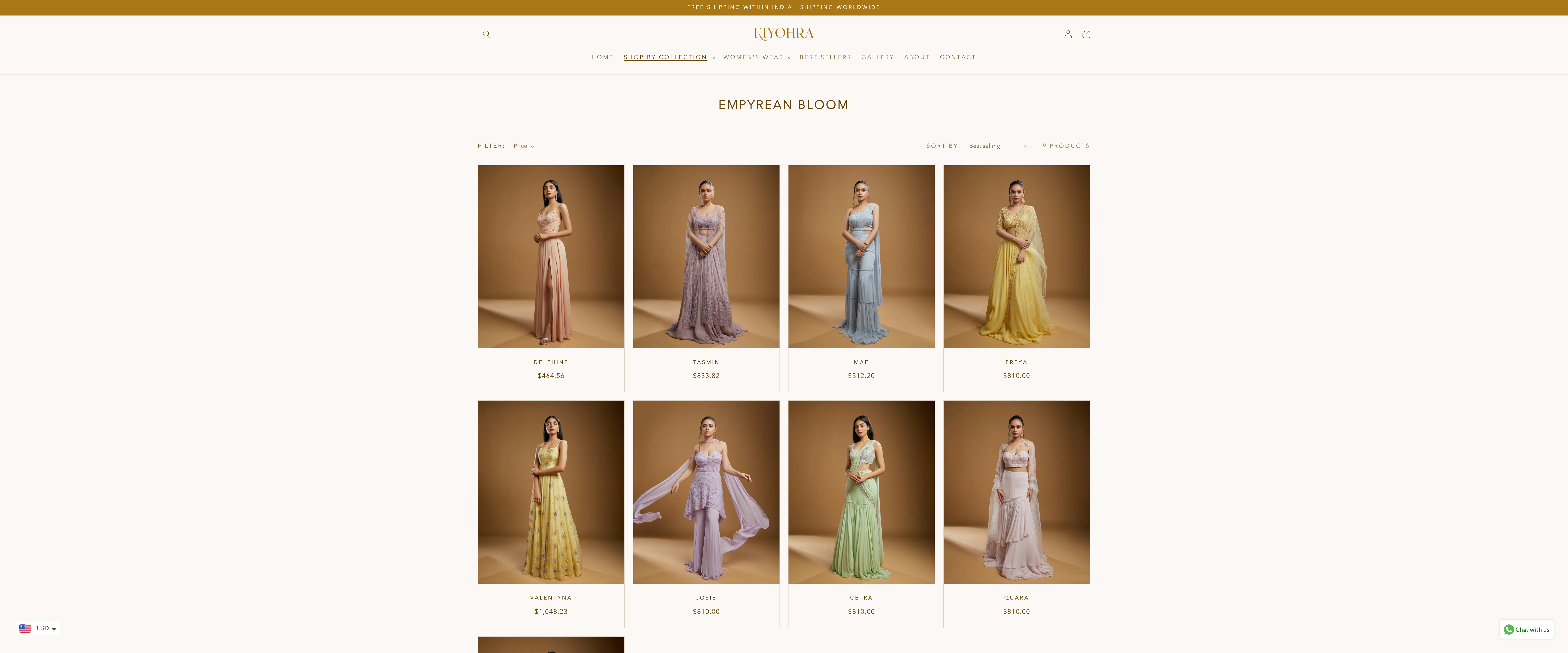 Kiyohra - Luxury Fashion e-commerce development screenshot 3