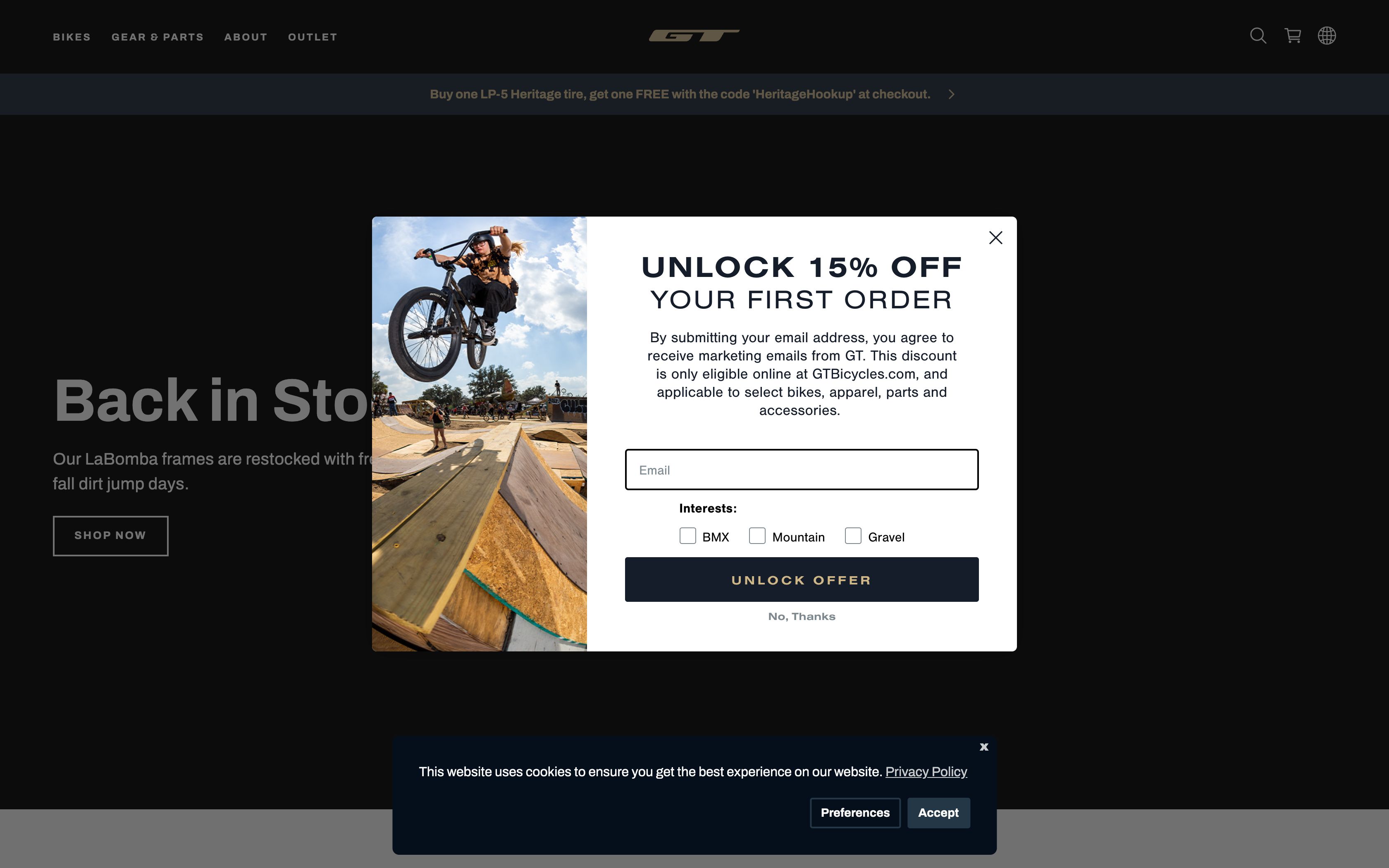 GT Bicycles screenshot 5