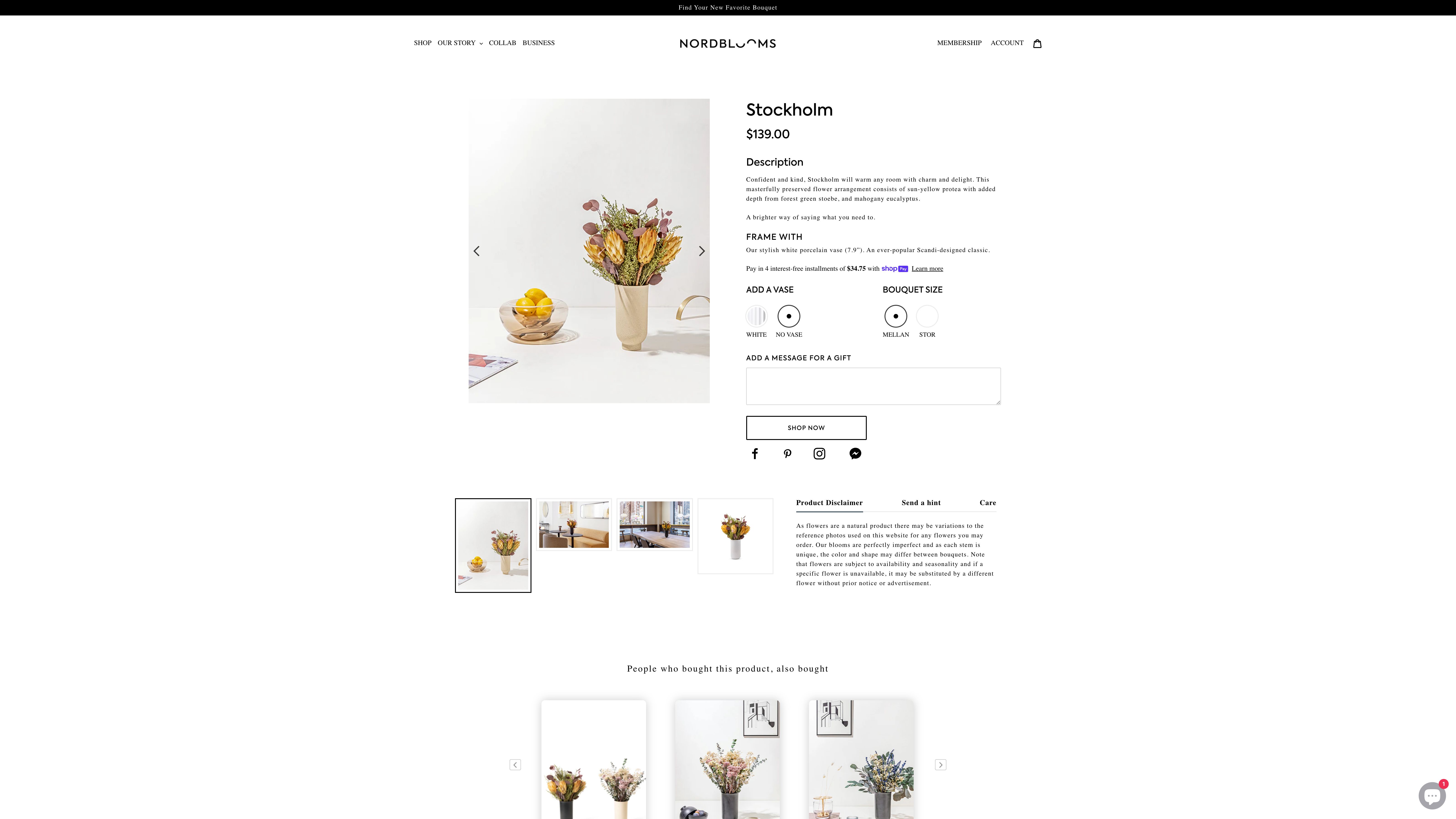 Nordblooms - Preserverd and Dried Flower for your Office and Home screenshot 3