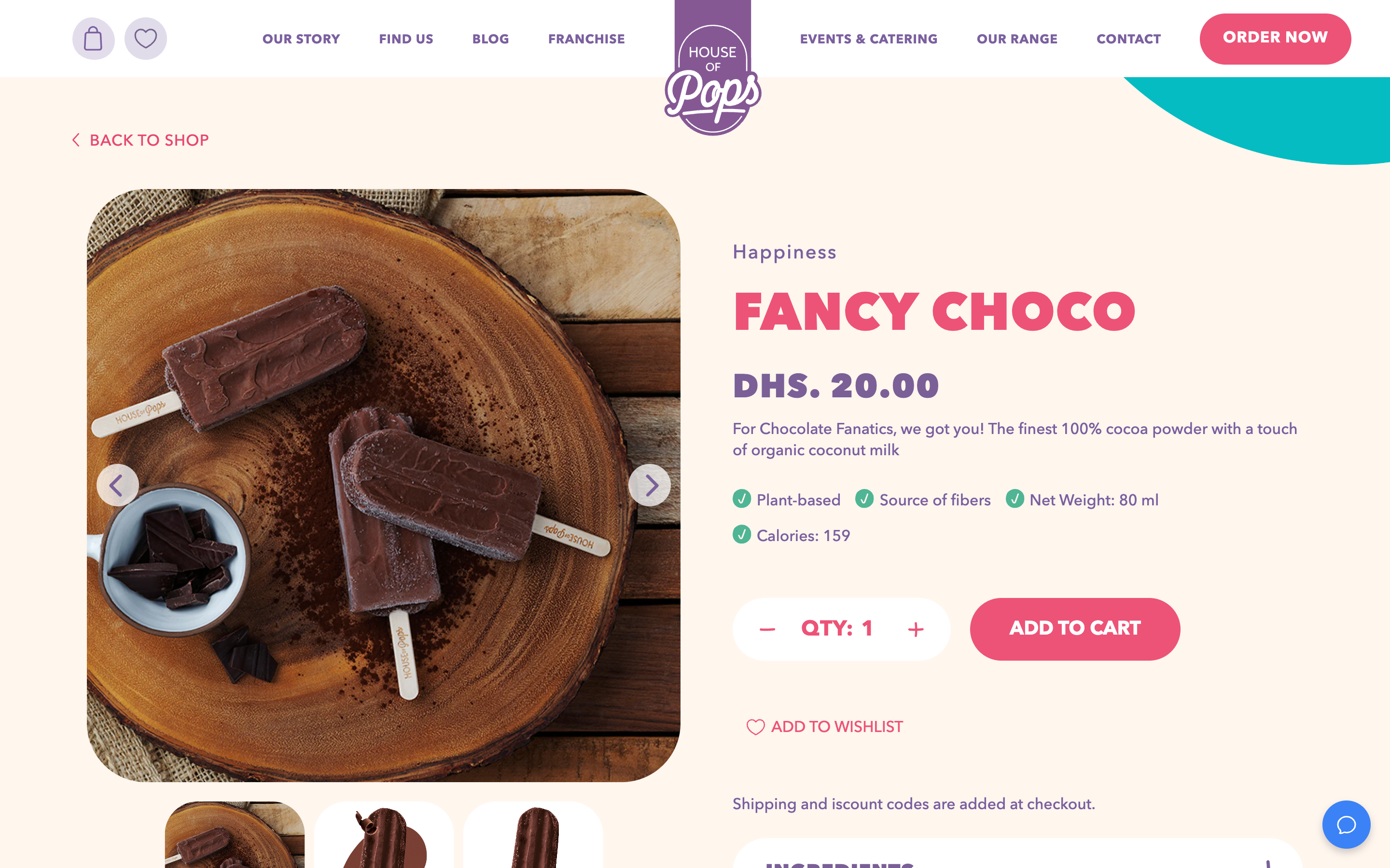 House of Pops - Plant Based Fruit Pops in Dubai screenshot 3