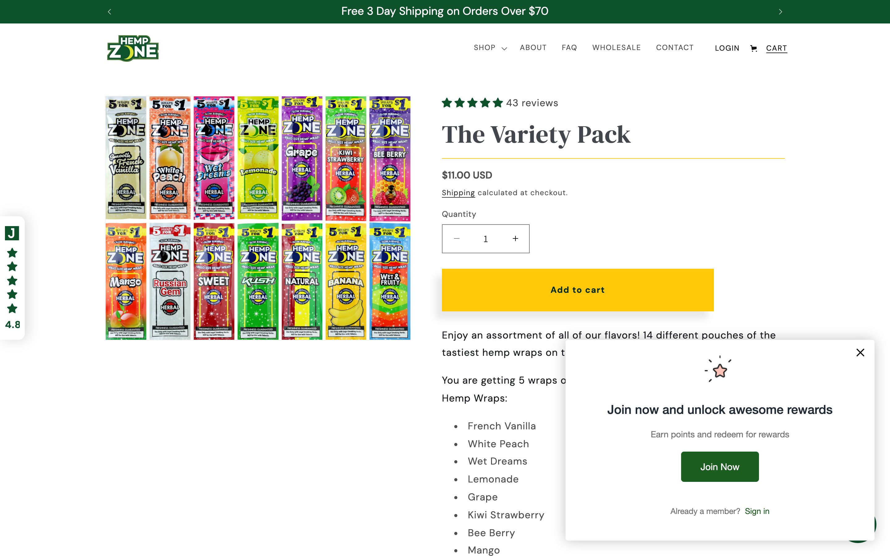 Hemp Zone || Finest and well known CBD brand screenshot 4