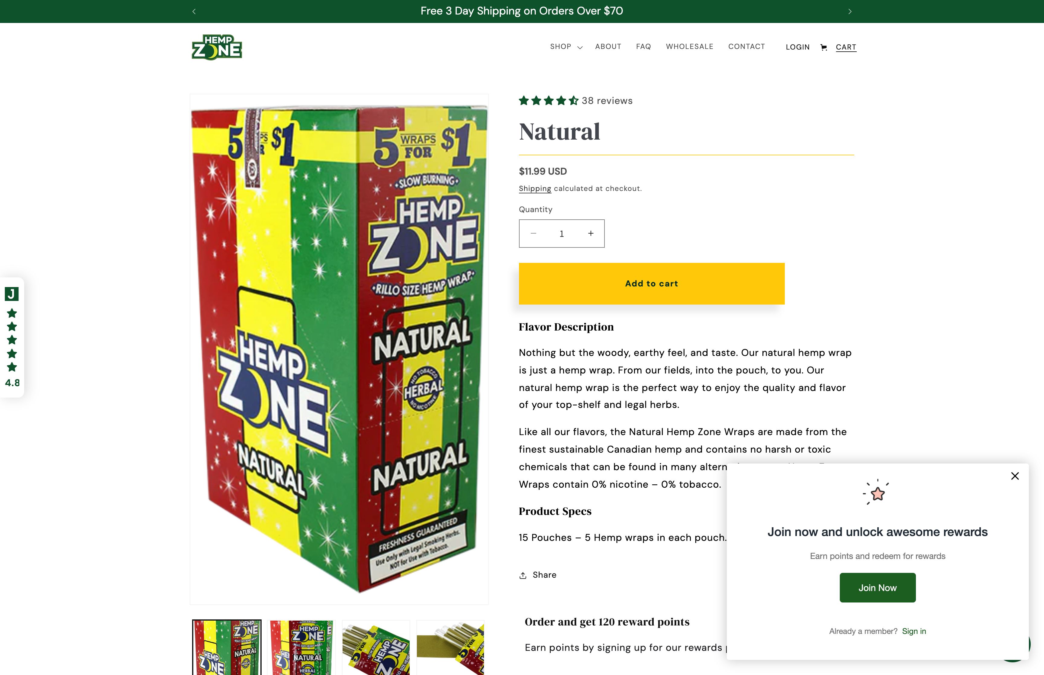 Hemp Zone || Finest and well known CBD brand screenshot 3