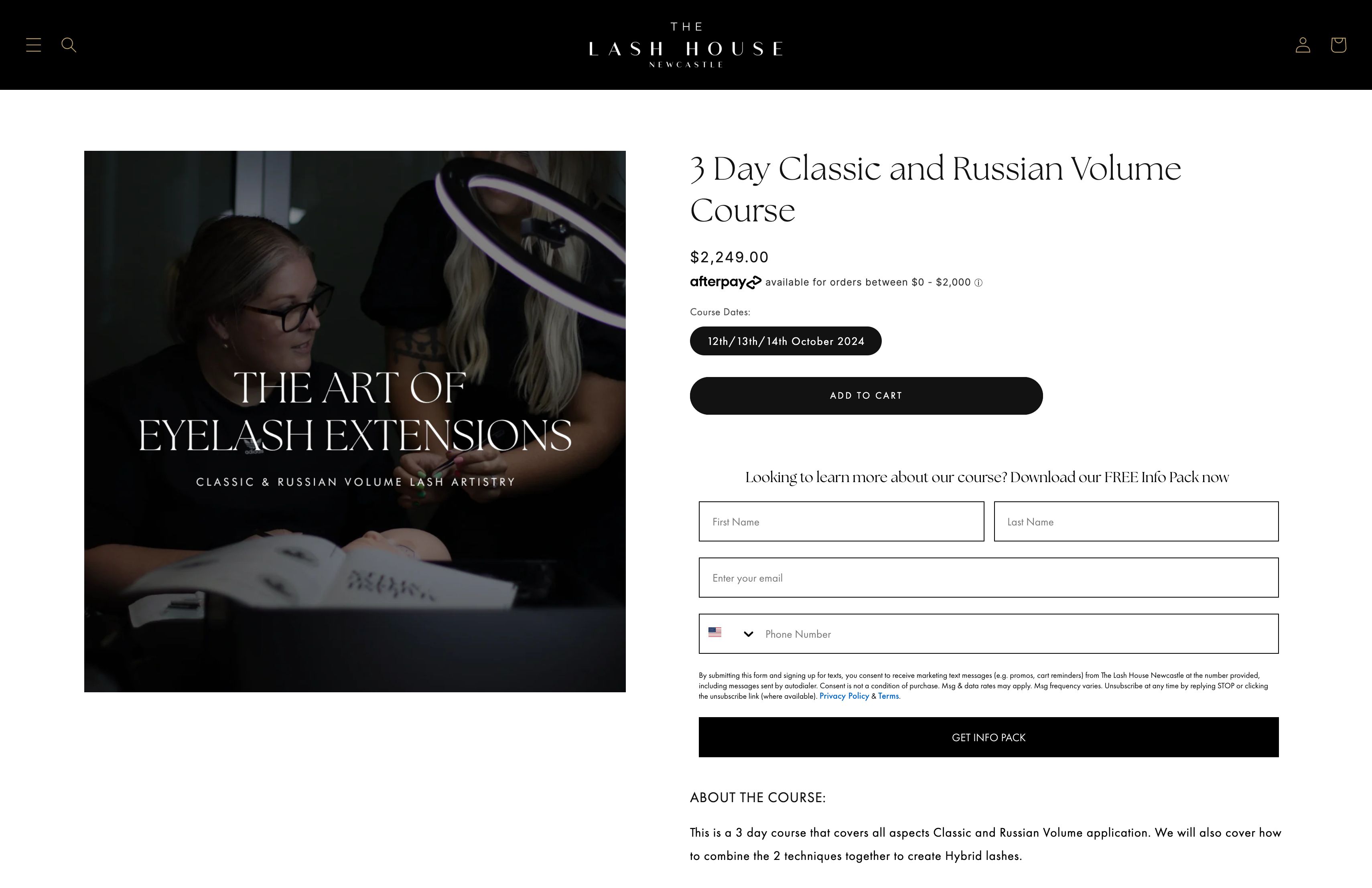 The Lash House Newcastle | Salon Services + Online Store screenshot 2