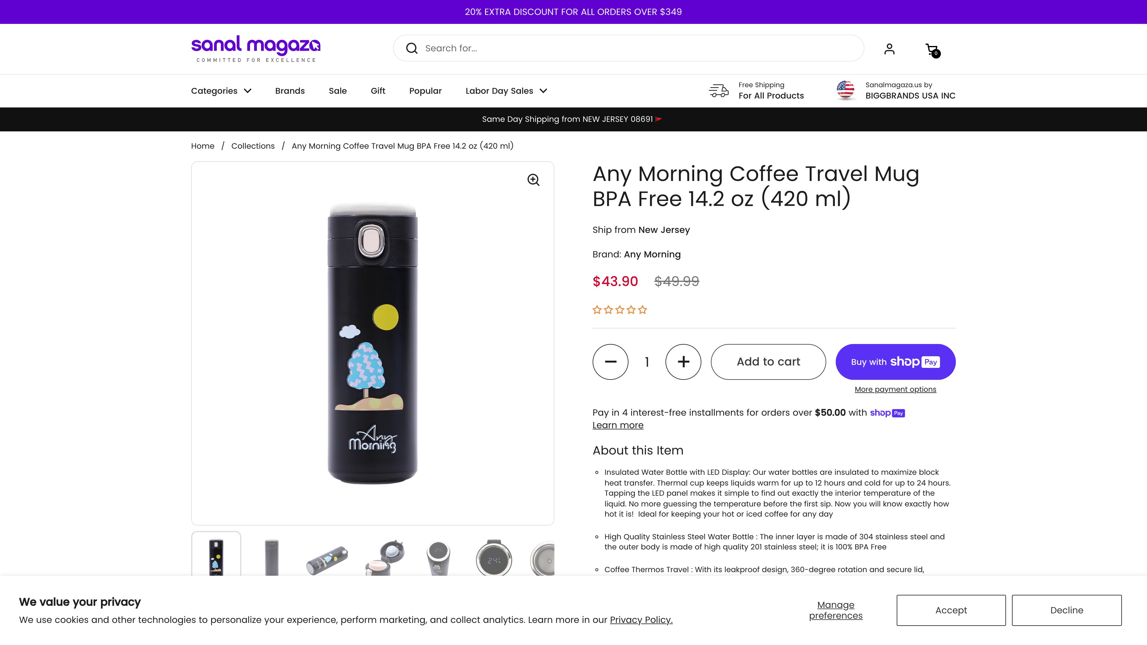 Sanal Magaza USA: Pioneering B2B E-commerce Solution screenshot 6