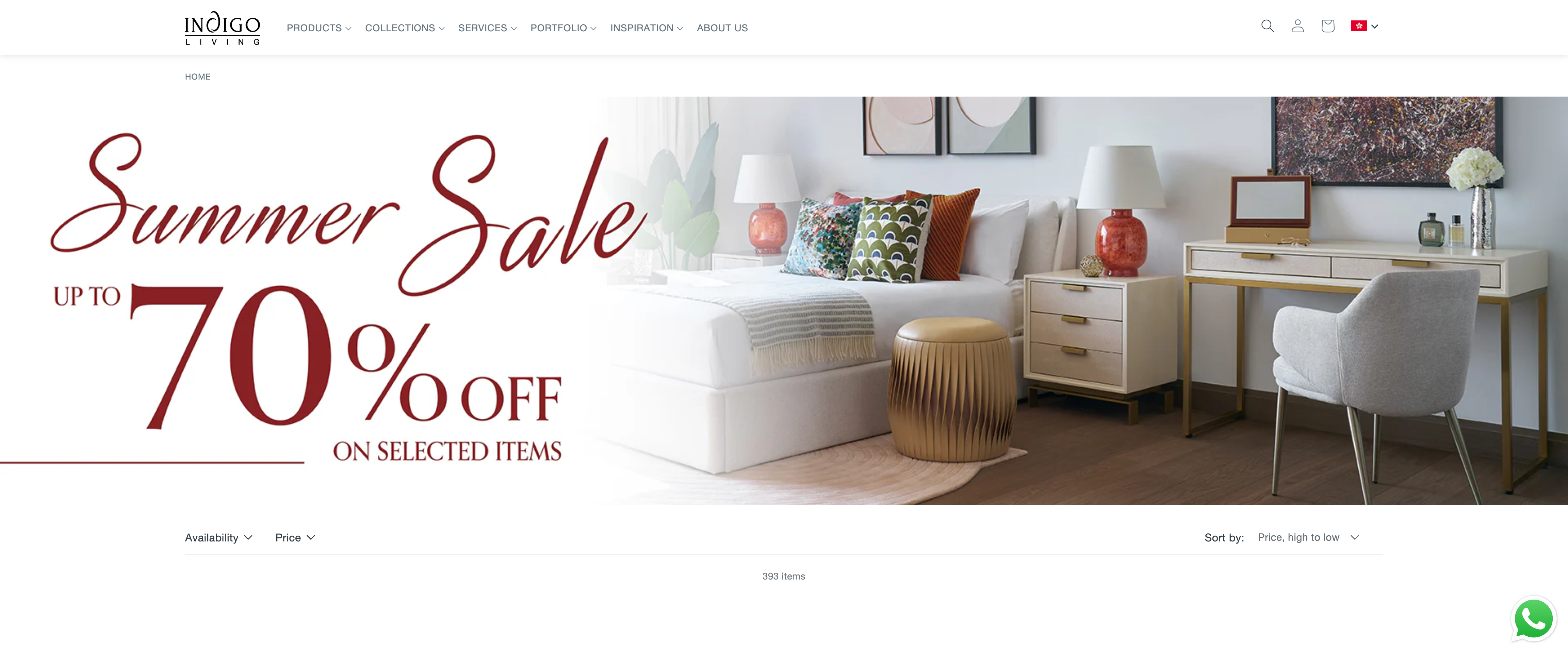 Comprehensive Brand and eCommerce Revamp for Indigo Living