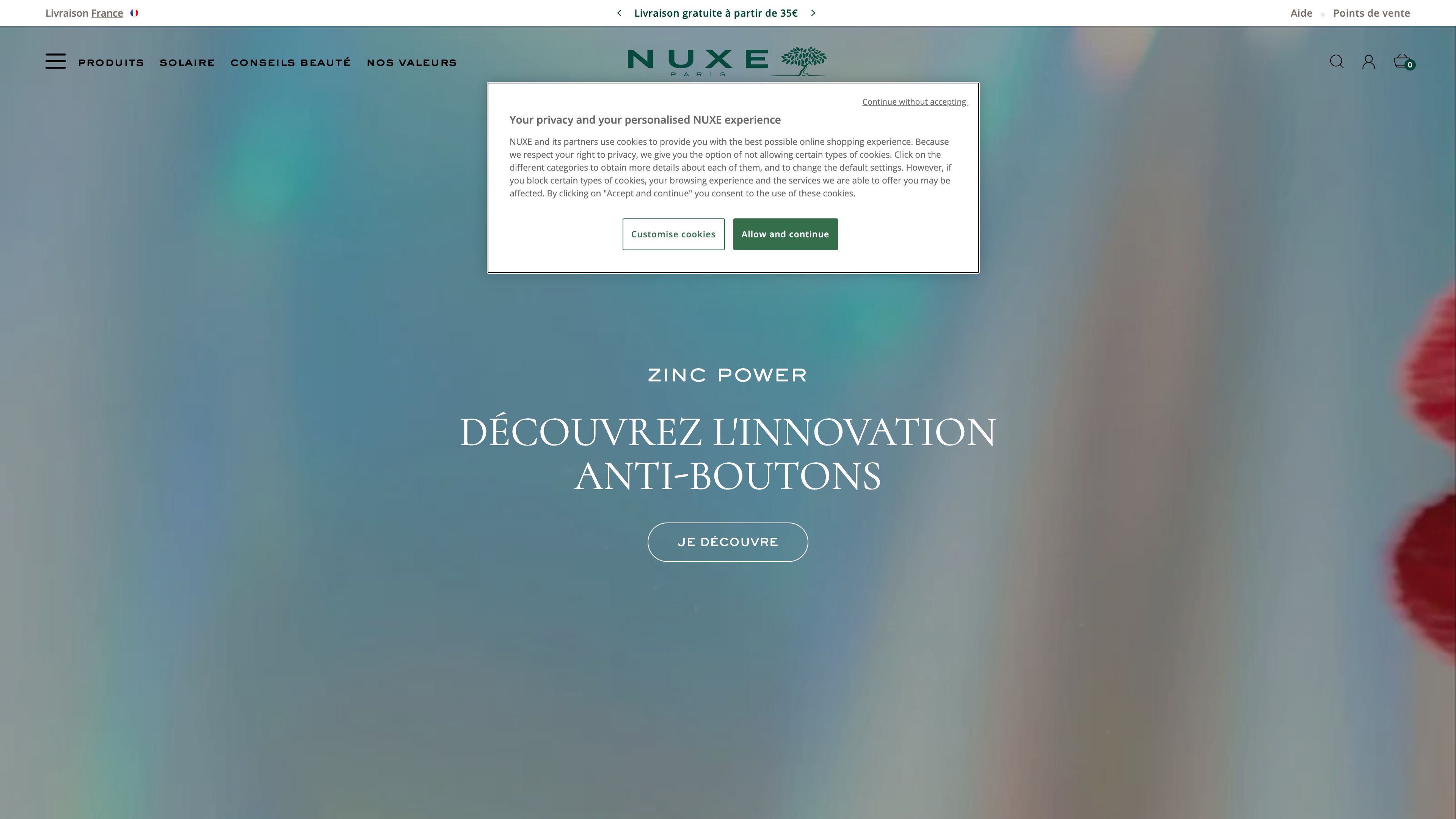 Nuxe screenshot 6