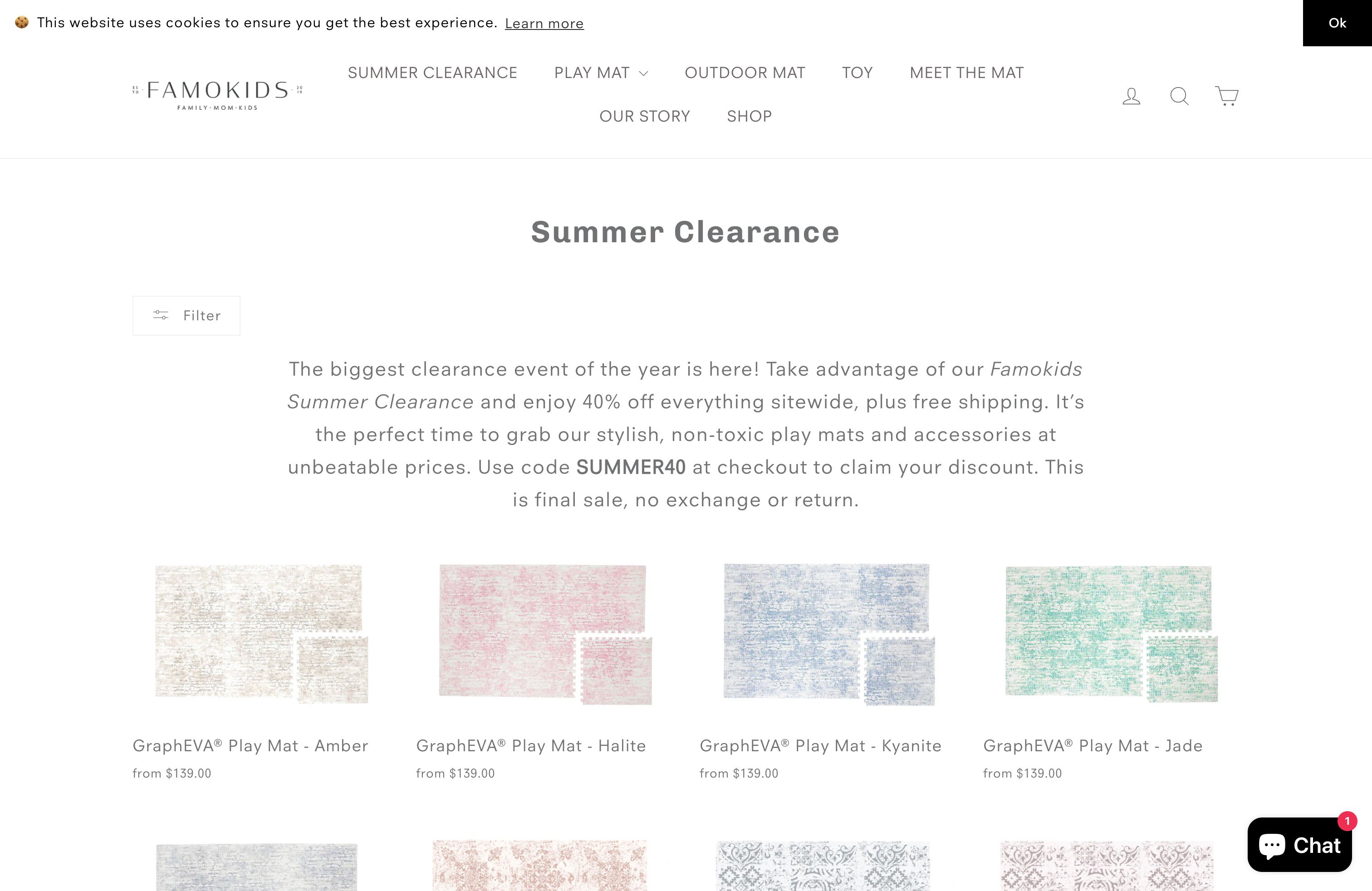 Custom Playmat Store for Kids – Famokids