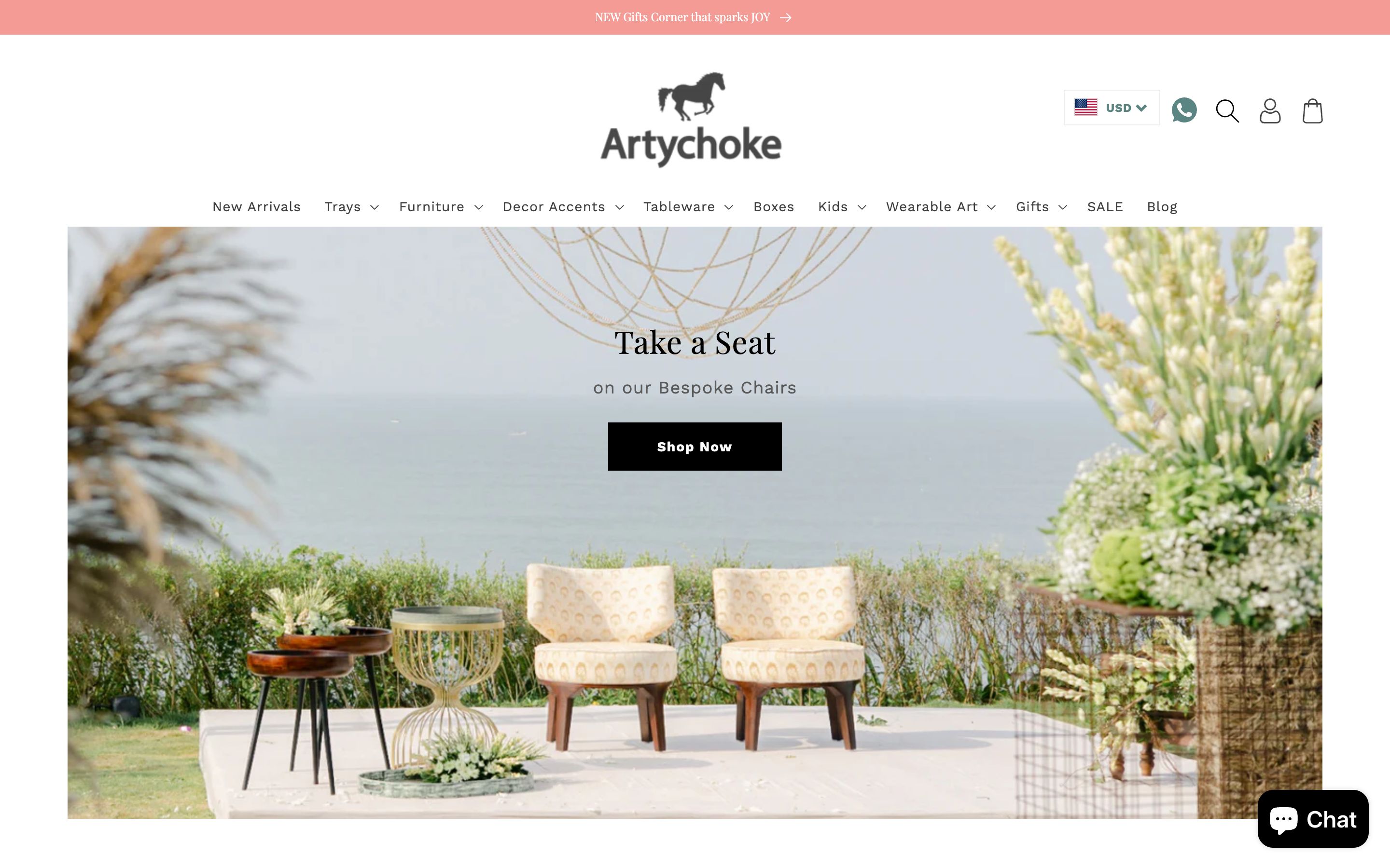 Shopify Store Design for Furniture Store screenshot 6