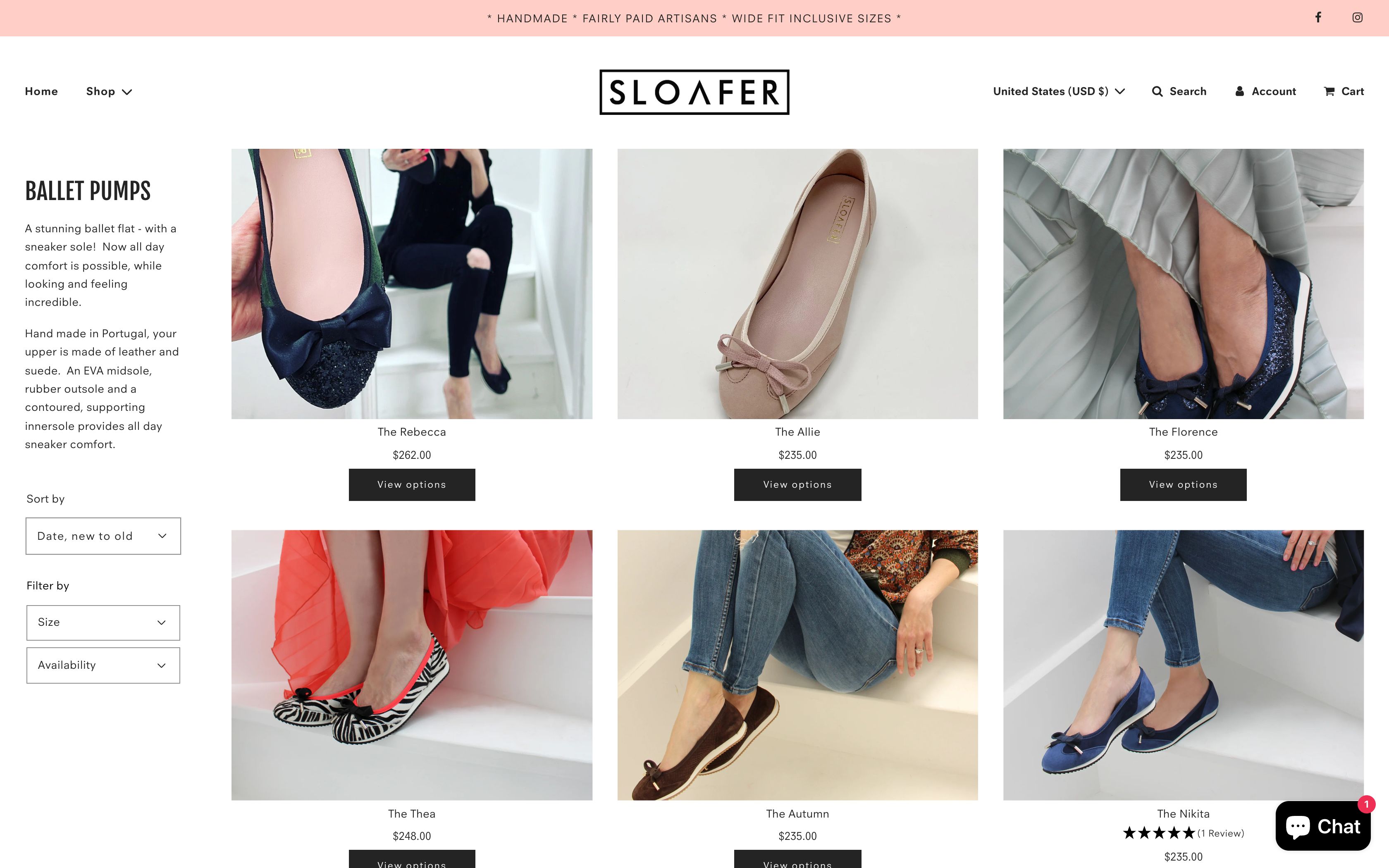 Sloafer | Comfortable Handmade Flat Shoes  screenshot 4