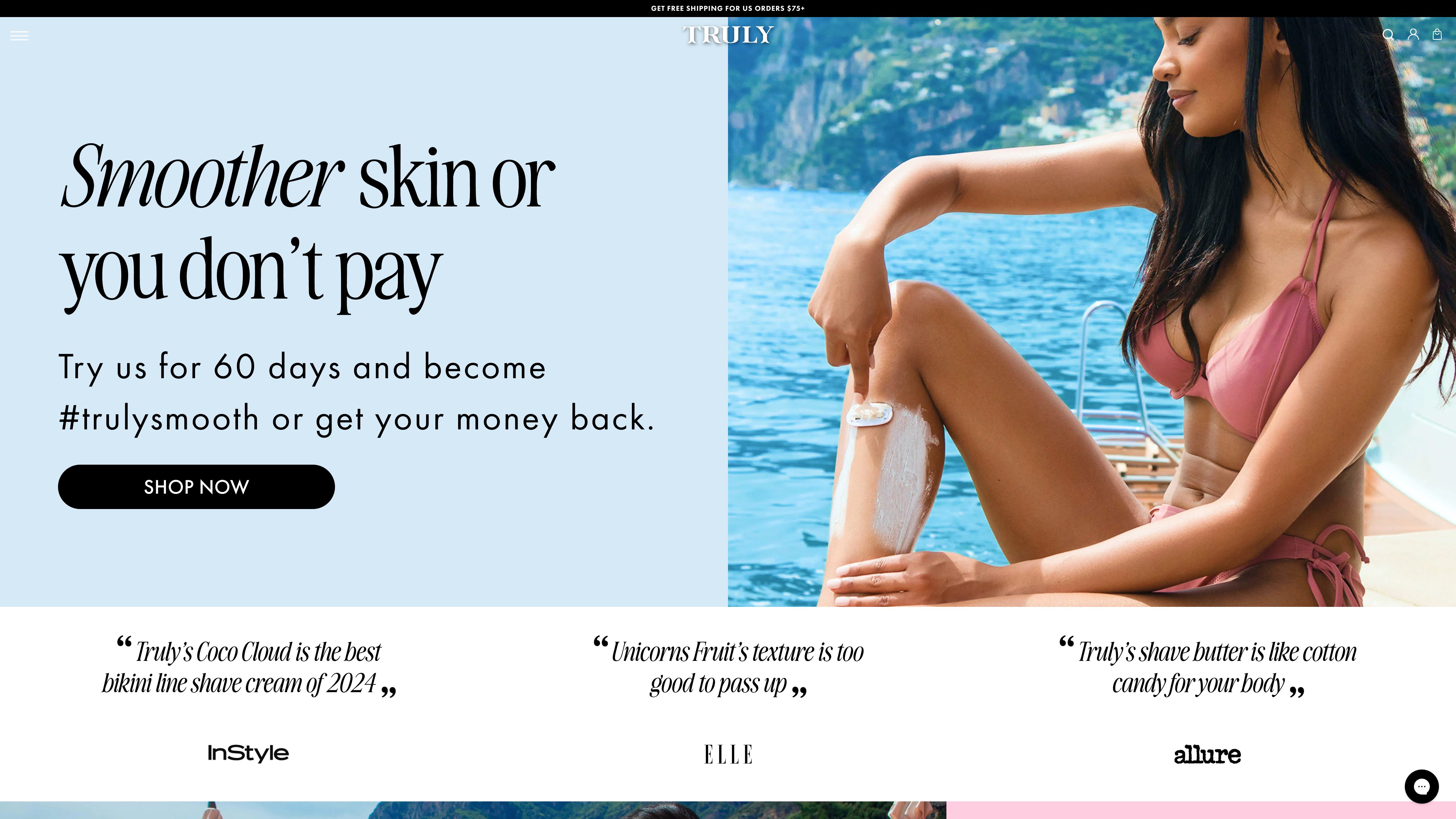 Truly Beauty - Beauty Shopify Plus Store screenshot 7