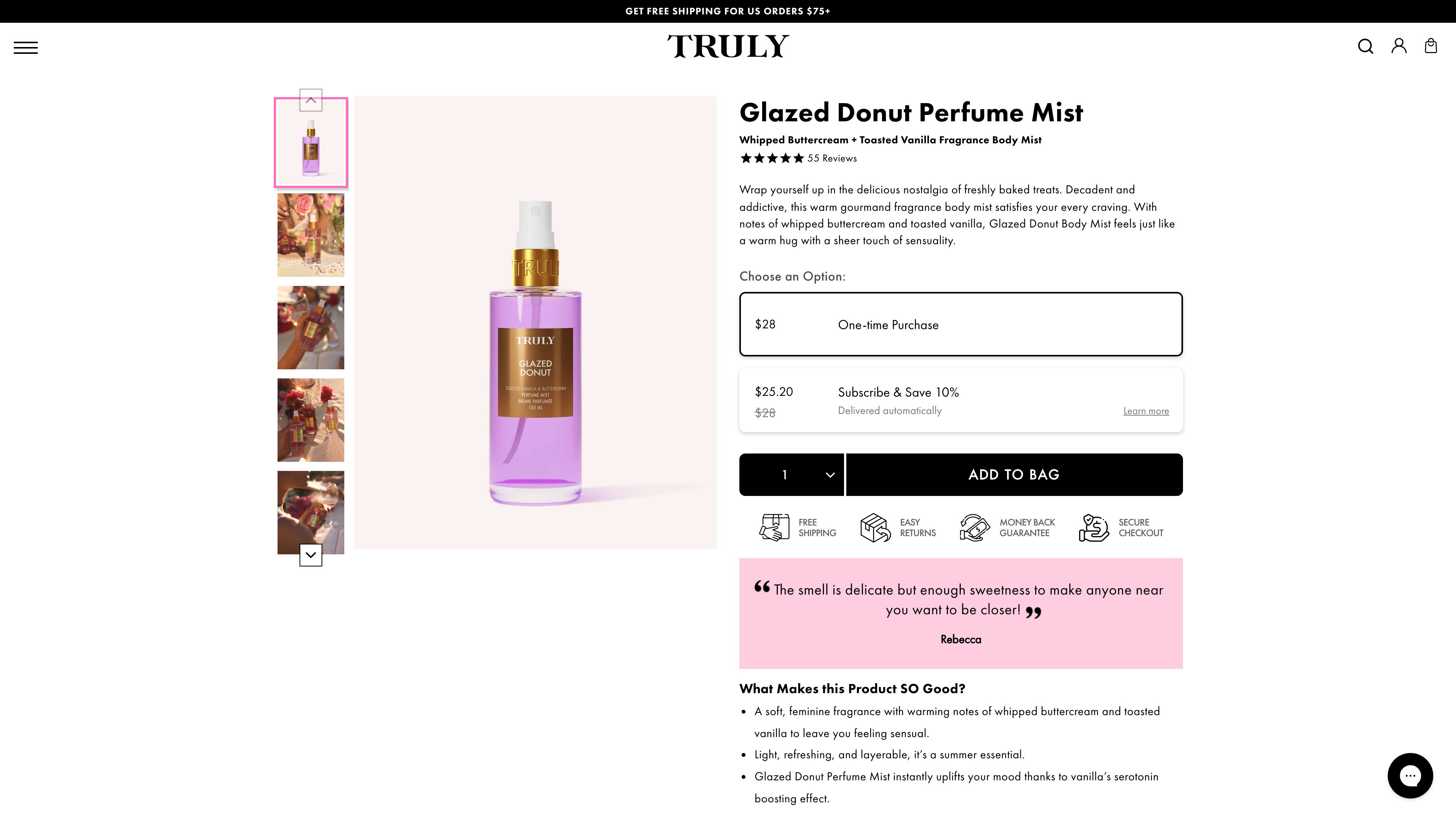 Truly Beauty - Beauty Shopify Plus Store screenshot 5