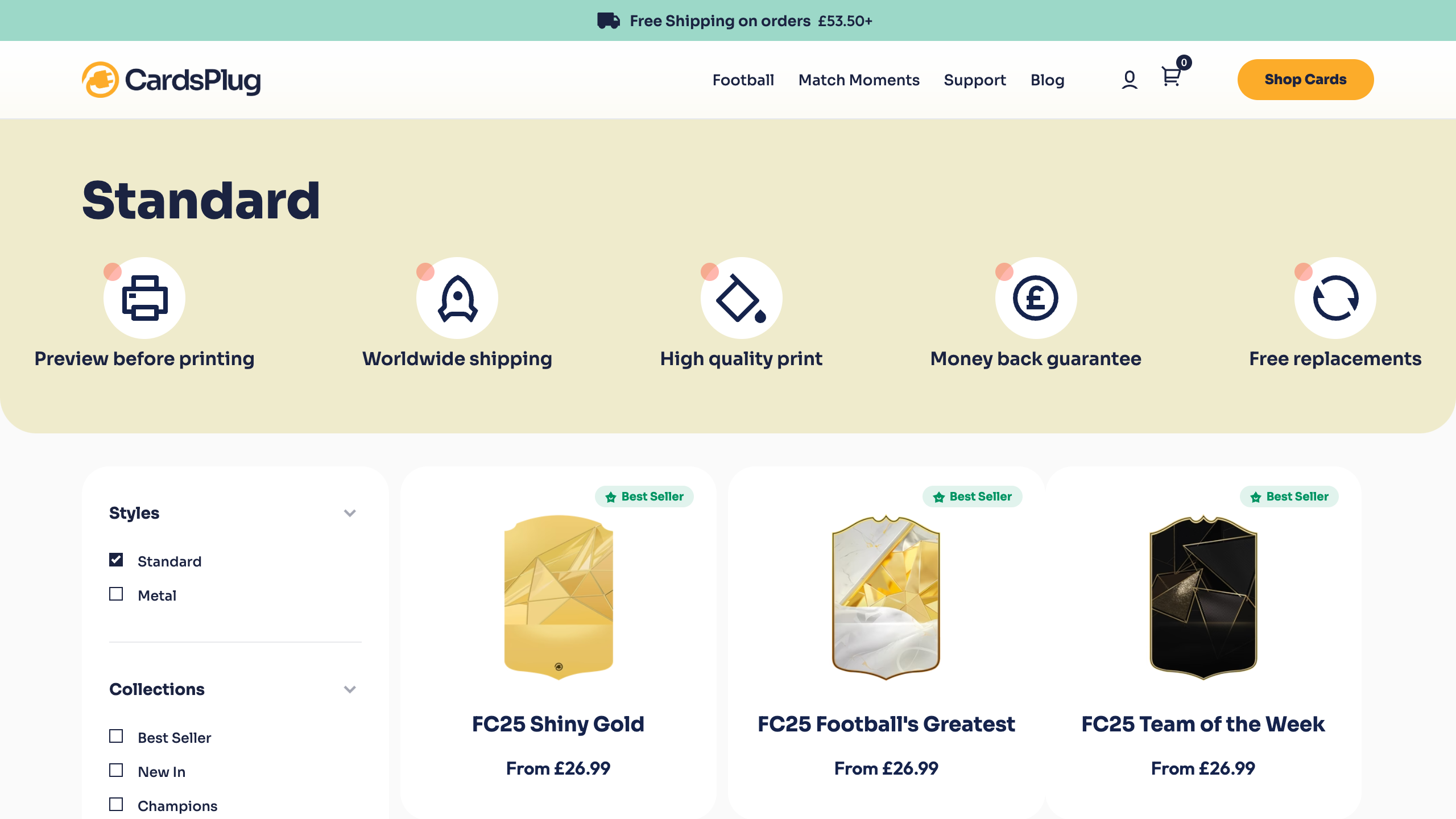 Innovative Shopify Store Development for Cardsplug: Enhancing E-commerce Engagement