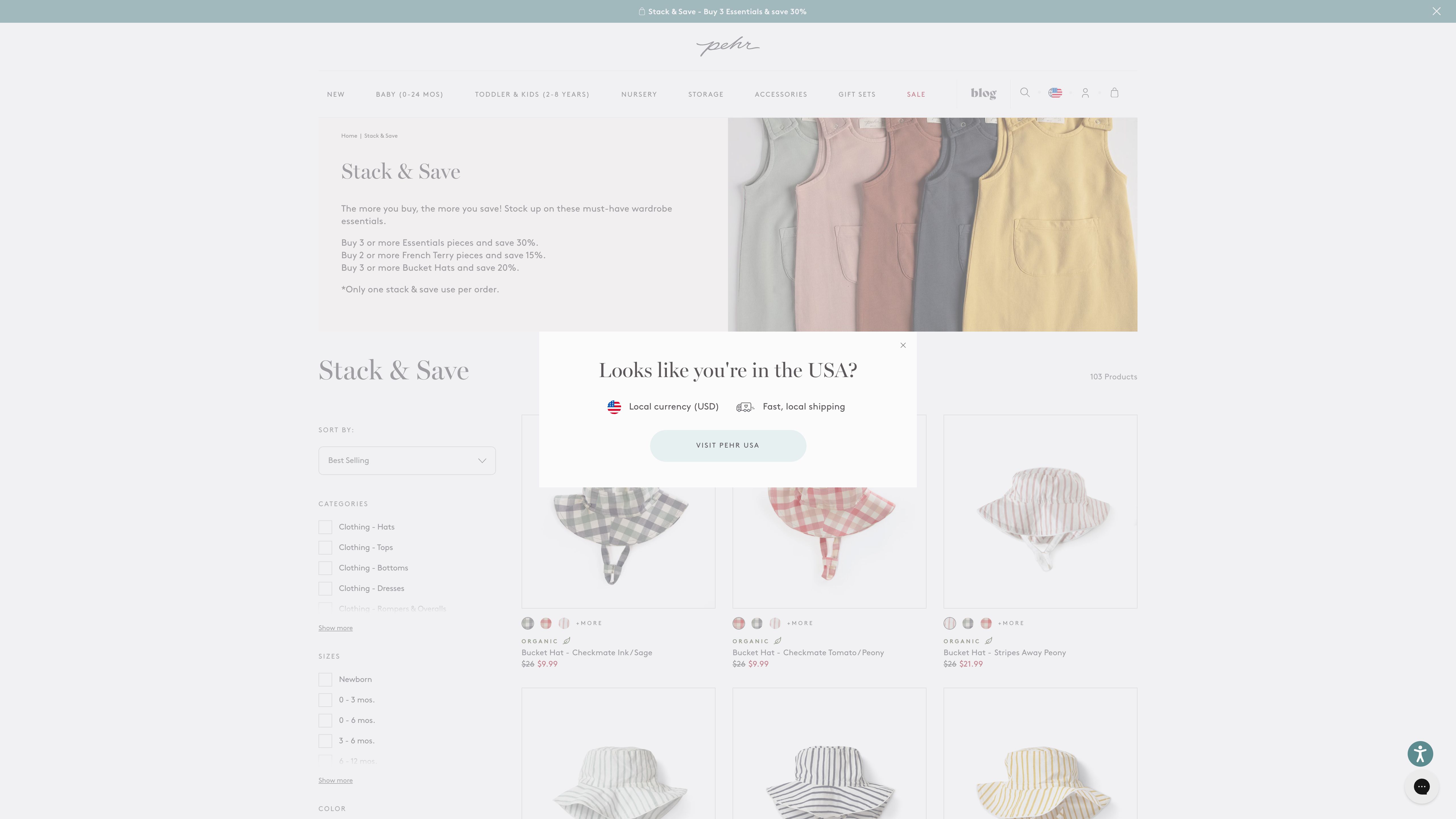 Shop Pehr - Child Clothing and fashion screenshot 2