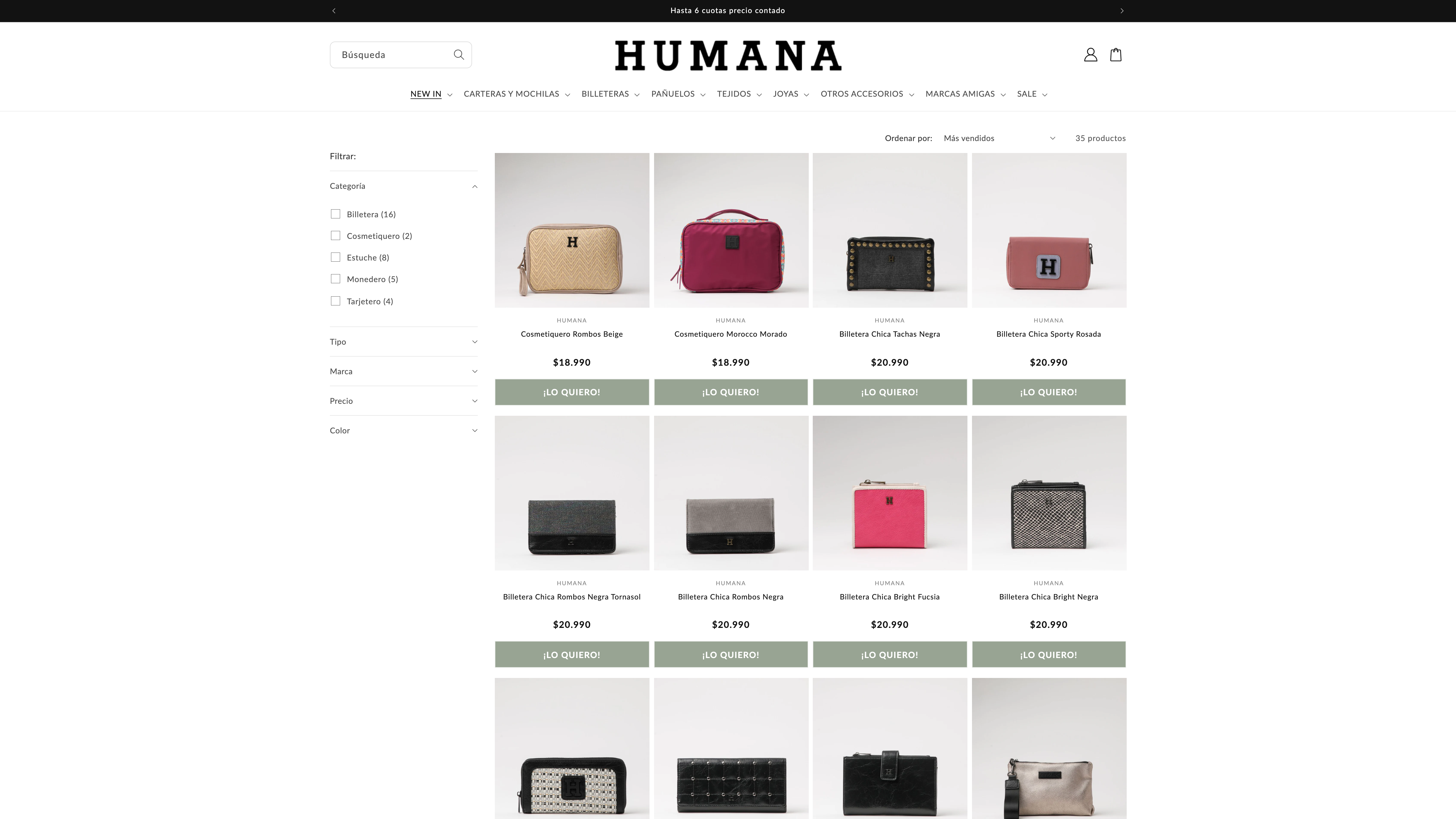 Humana Accesorios screenshot 2