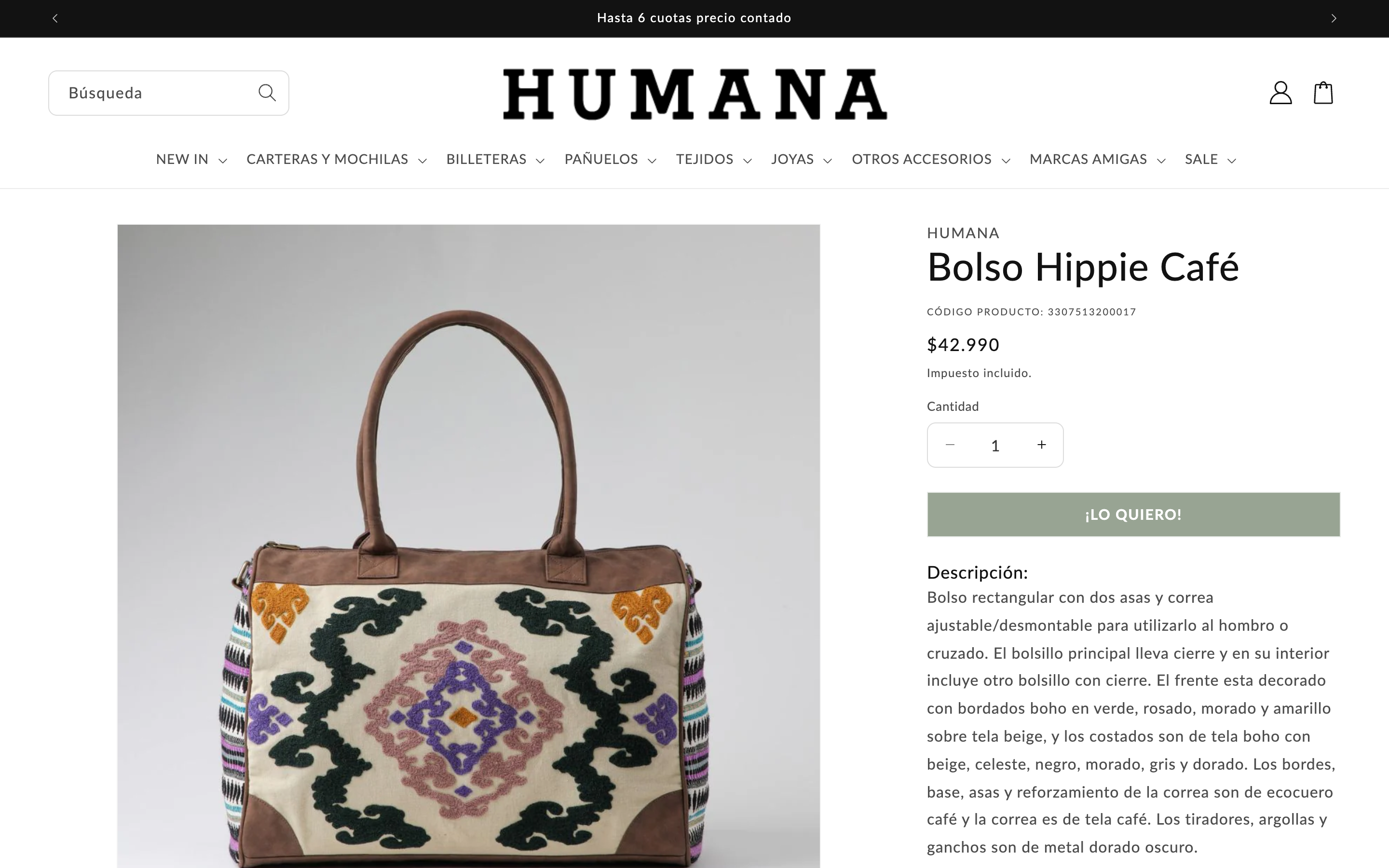 Humana Accesorios screenshot 4