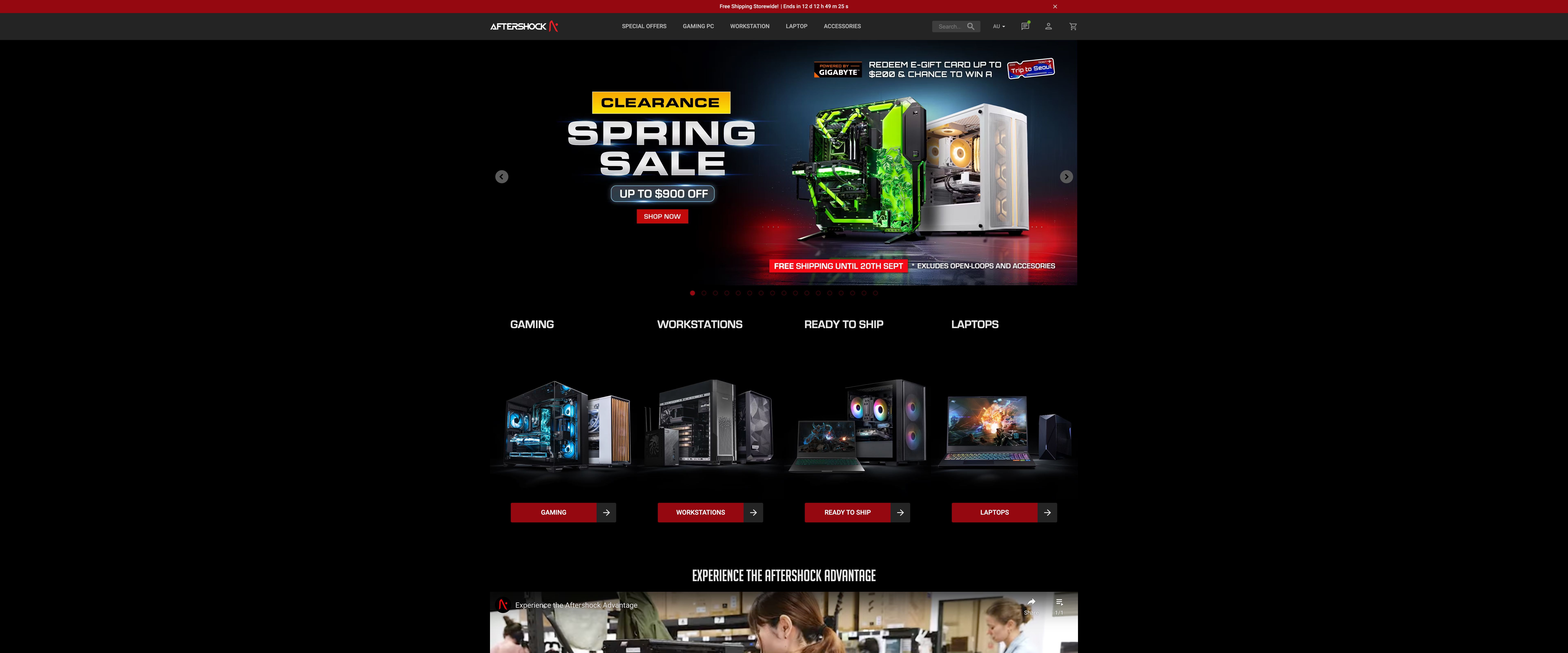 Tailored Headless Development for AFTERSHOCK PC