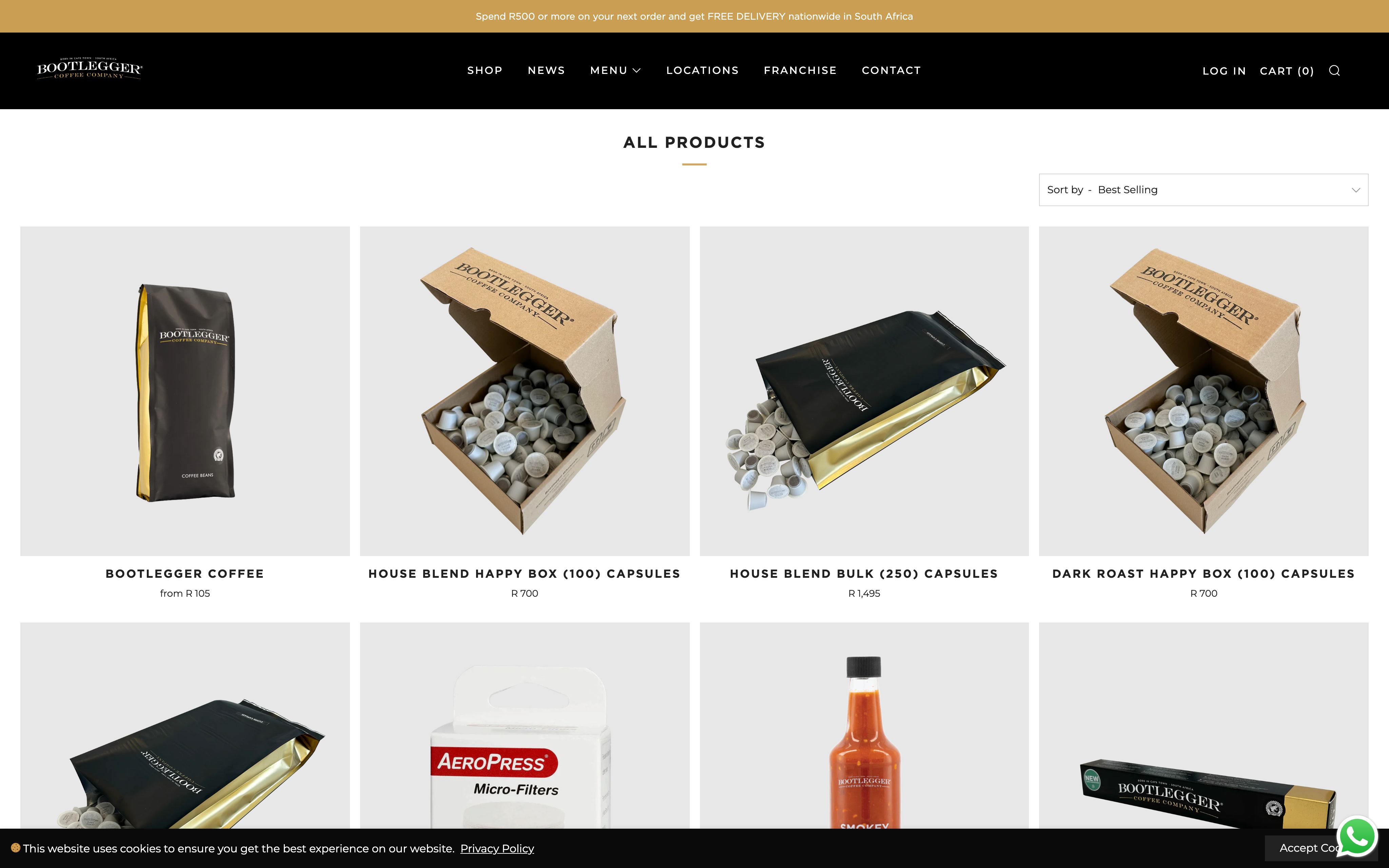 Bootlegger Coffee screenshot 2