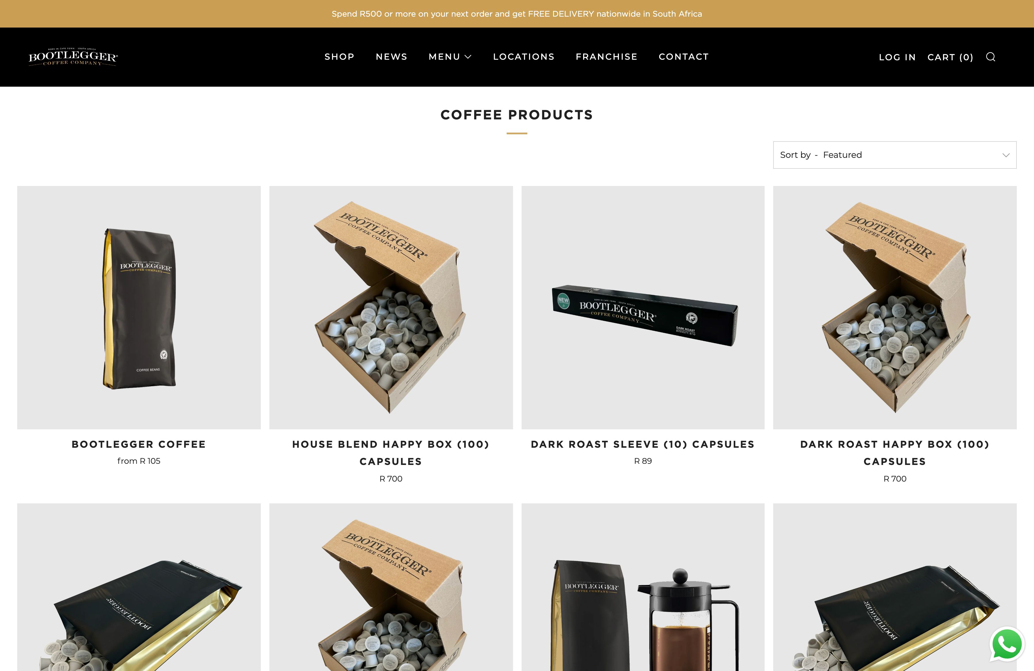 Bootlegger Coffee screenshot 4