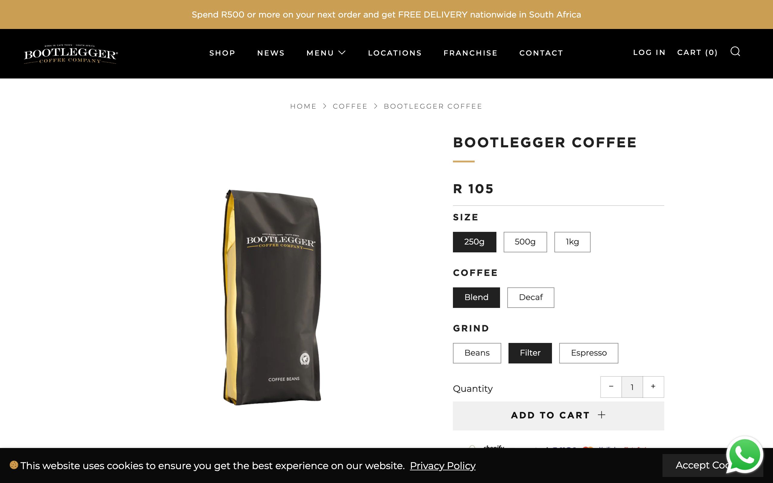 Bootlegger Coffee screenshot 3