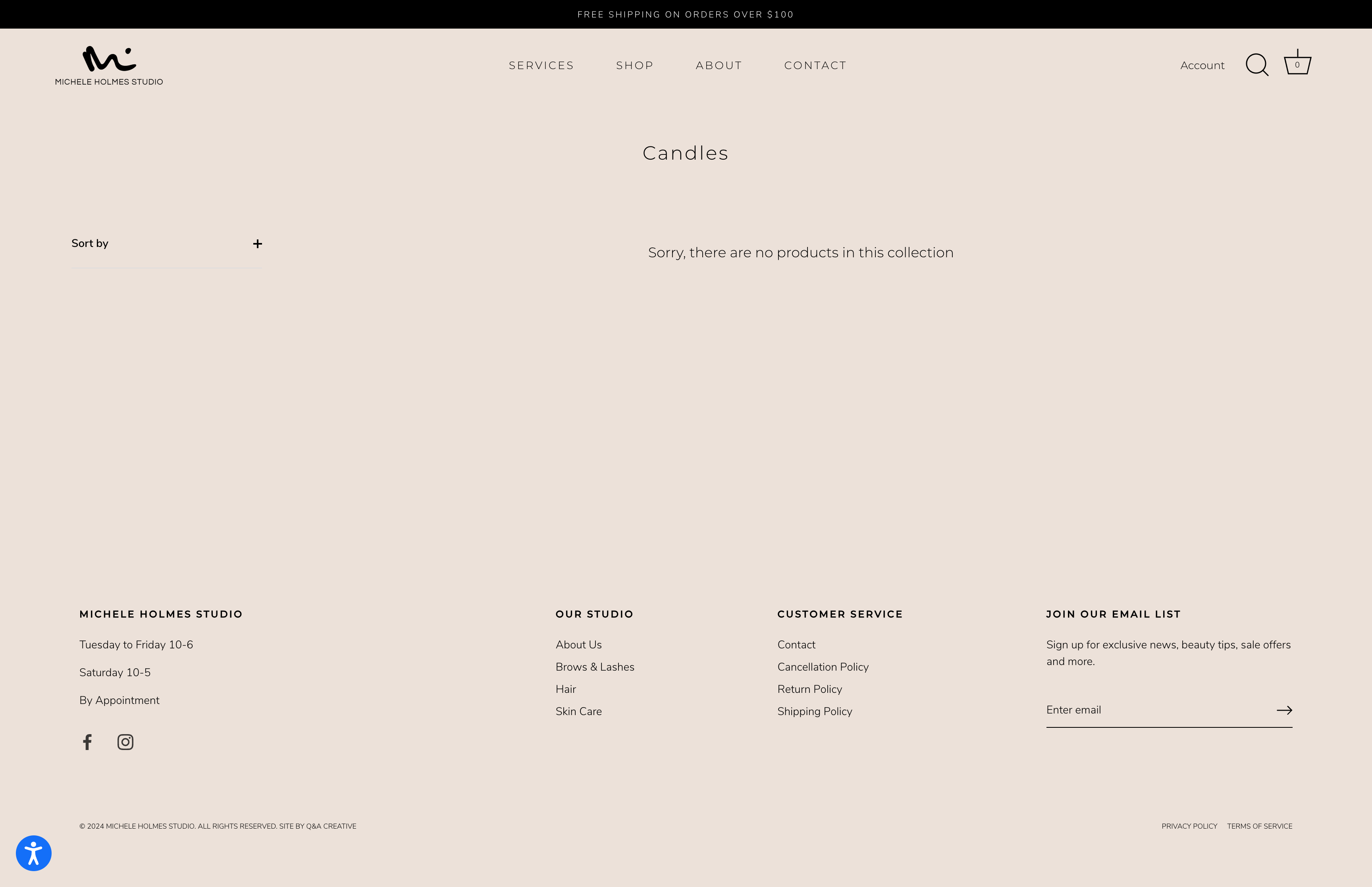 Michele Holmes Studio screenshot 2