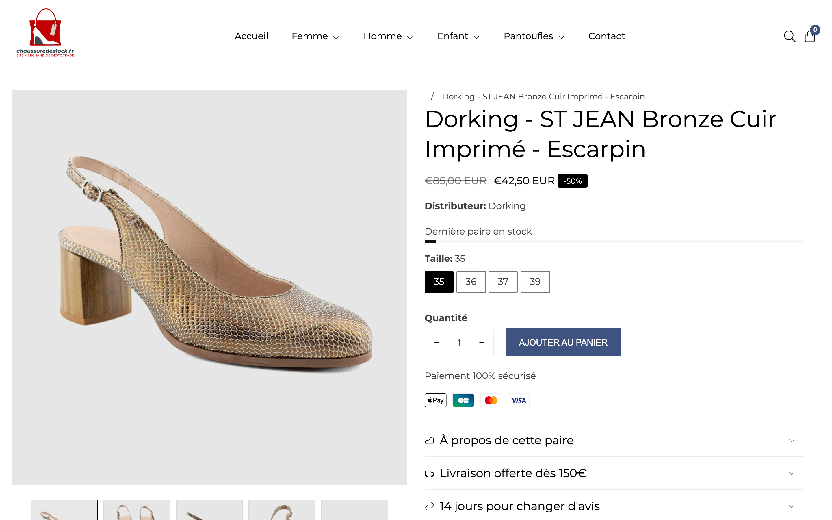 Boutique destockage de chaussure screenshot 4