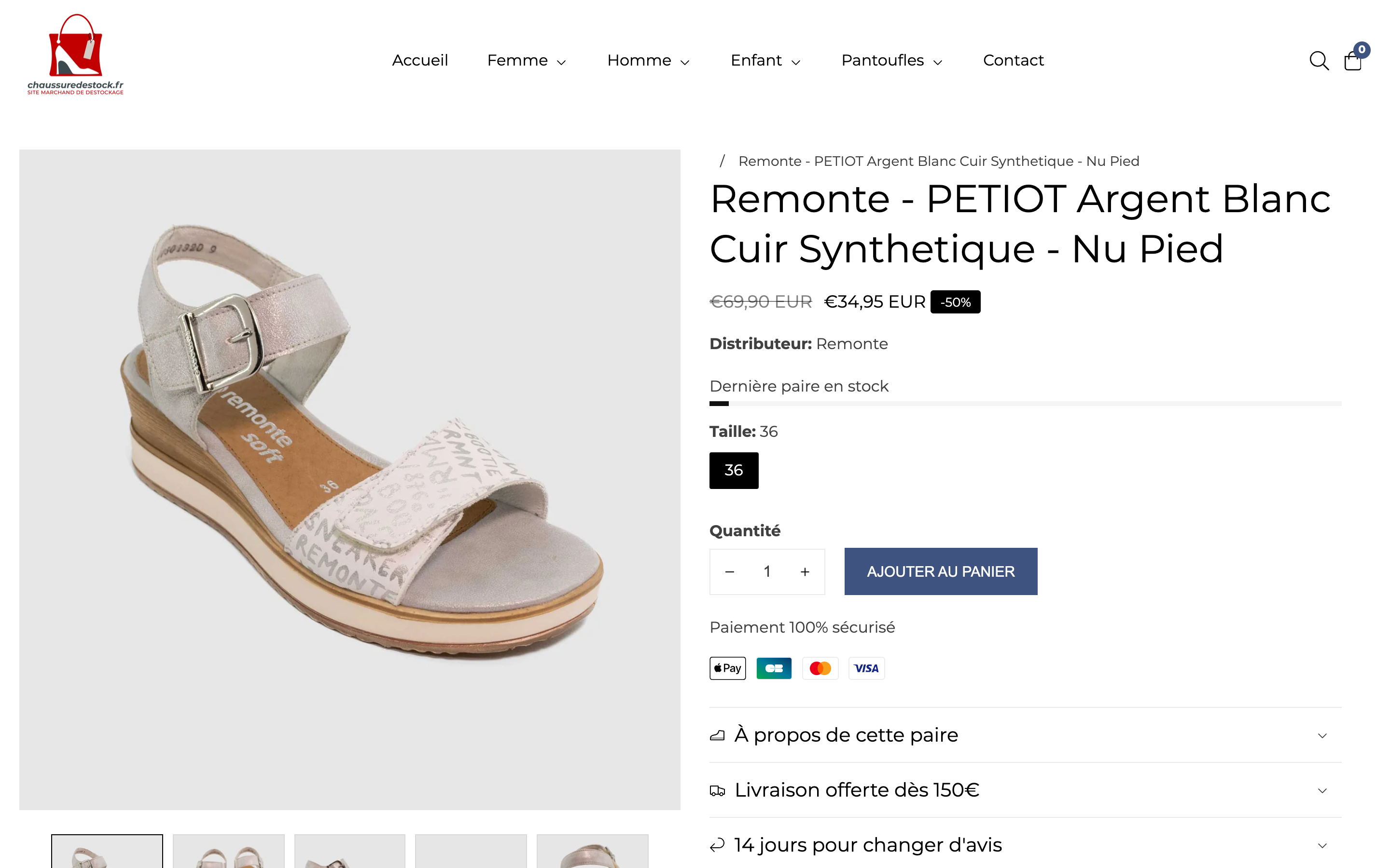 Boutique destockage de chaussure screenshot 3