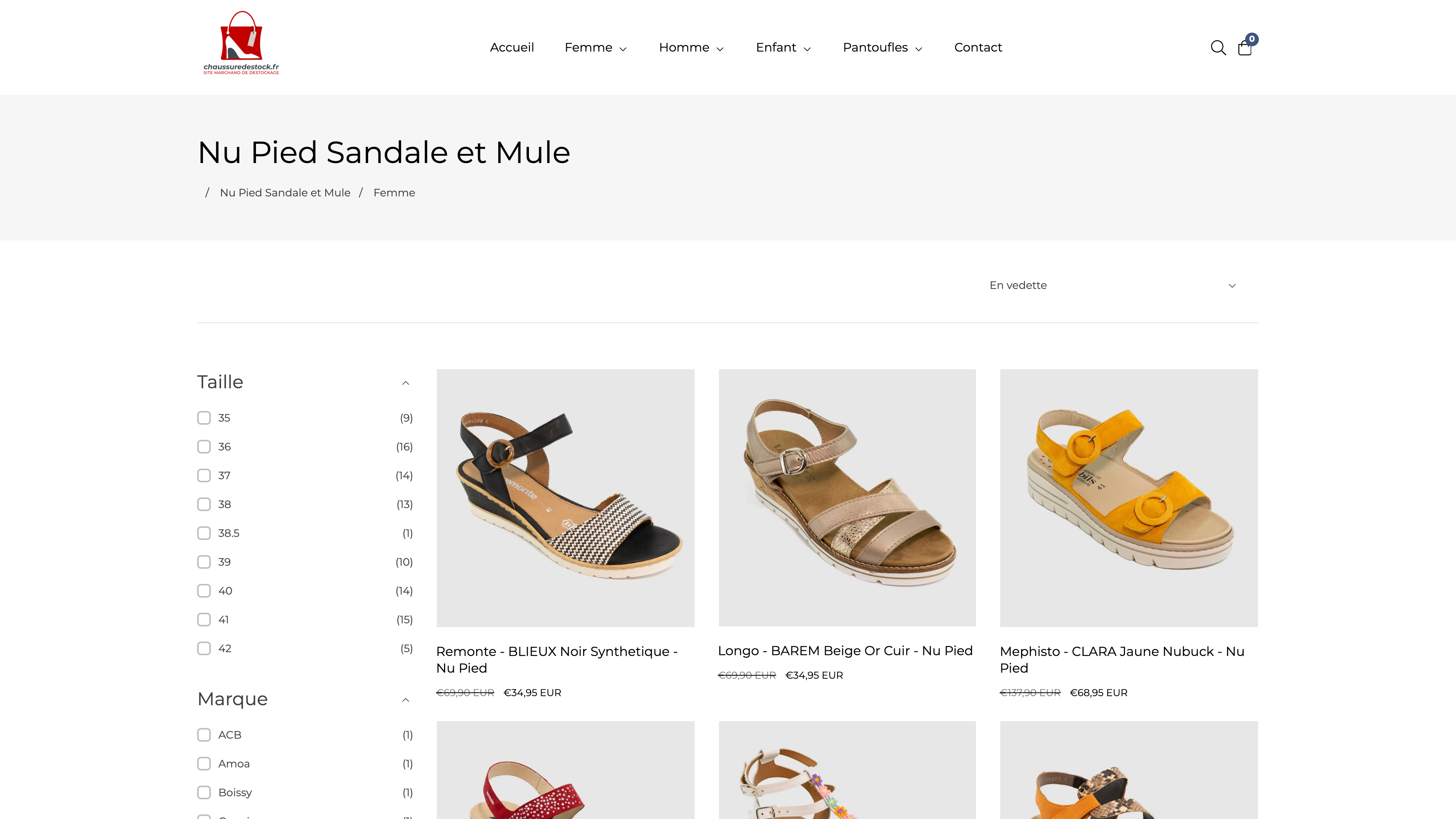 Boutique destockage de chaussure screenshot 5