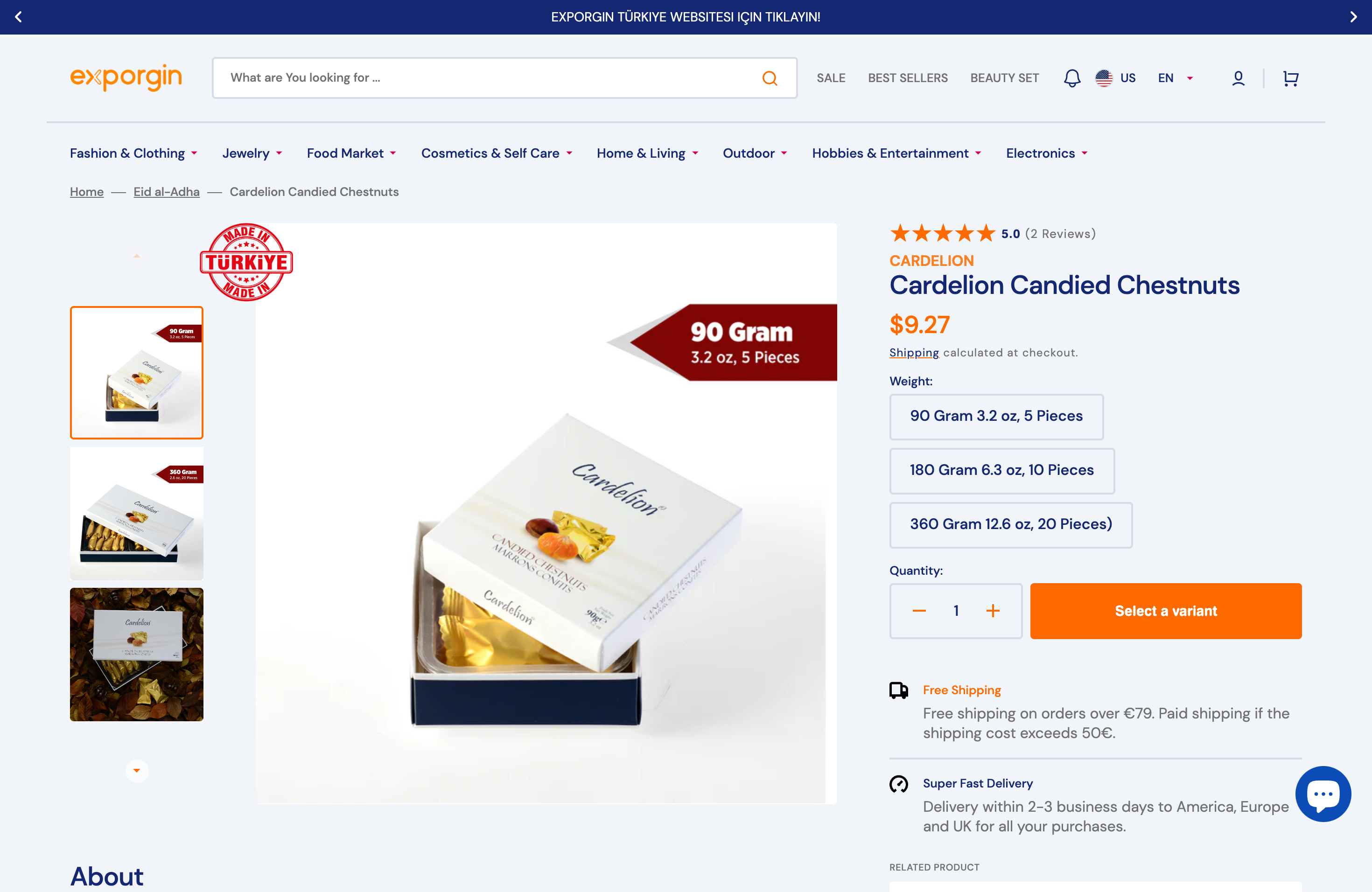 Exporgin Shop screenshot 4