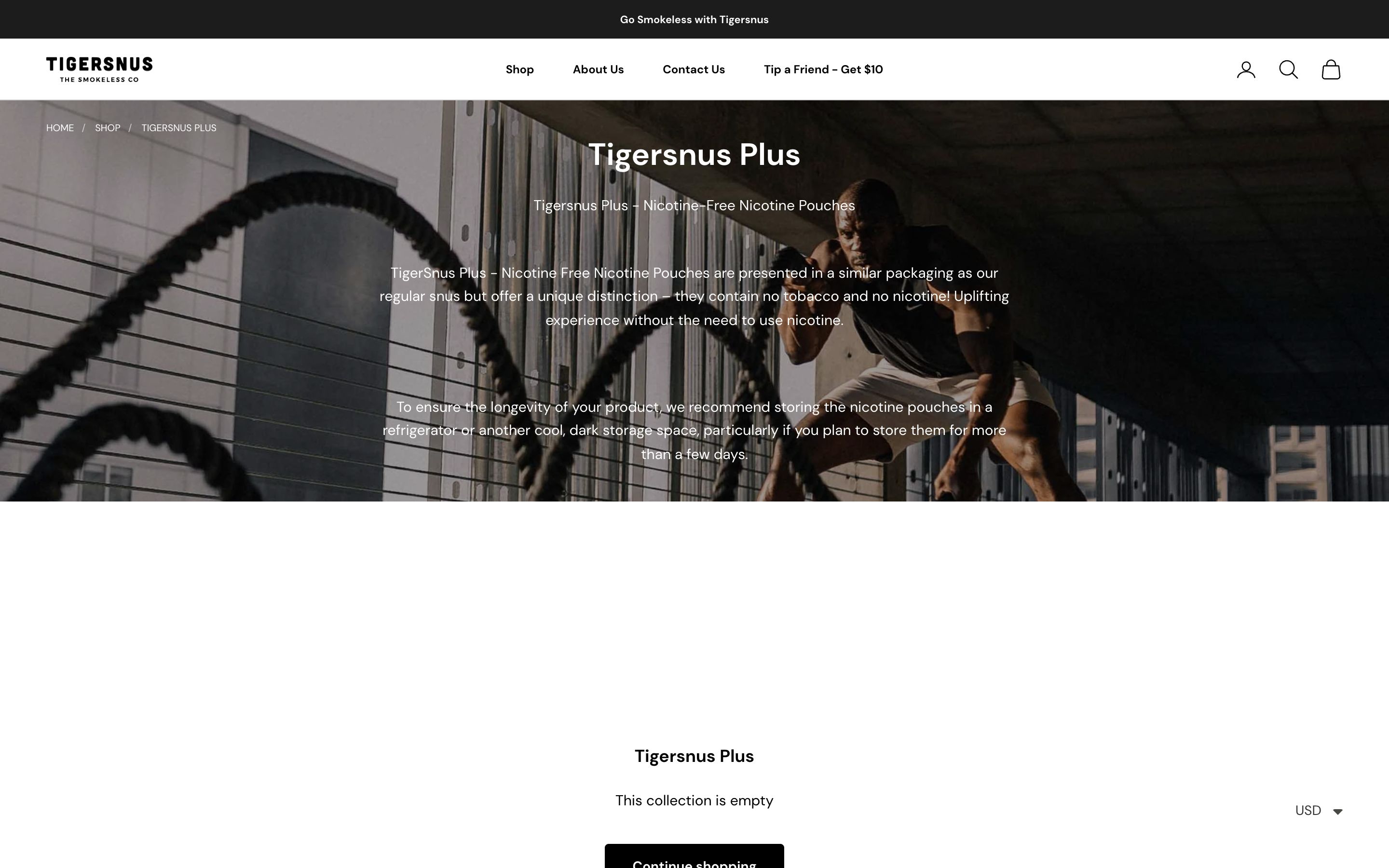 Tiger Snus store renevation screenshot