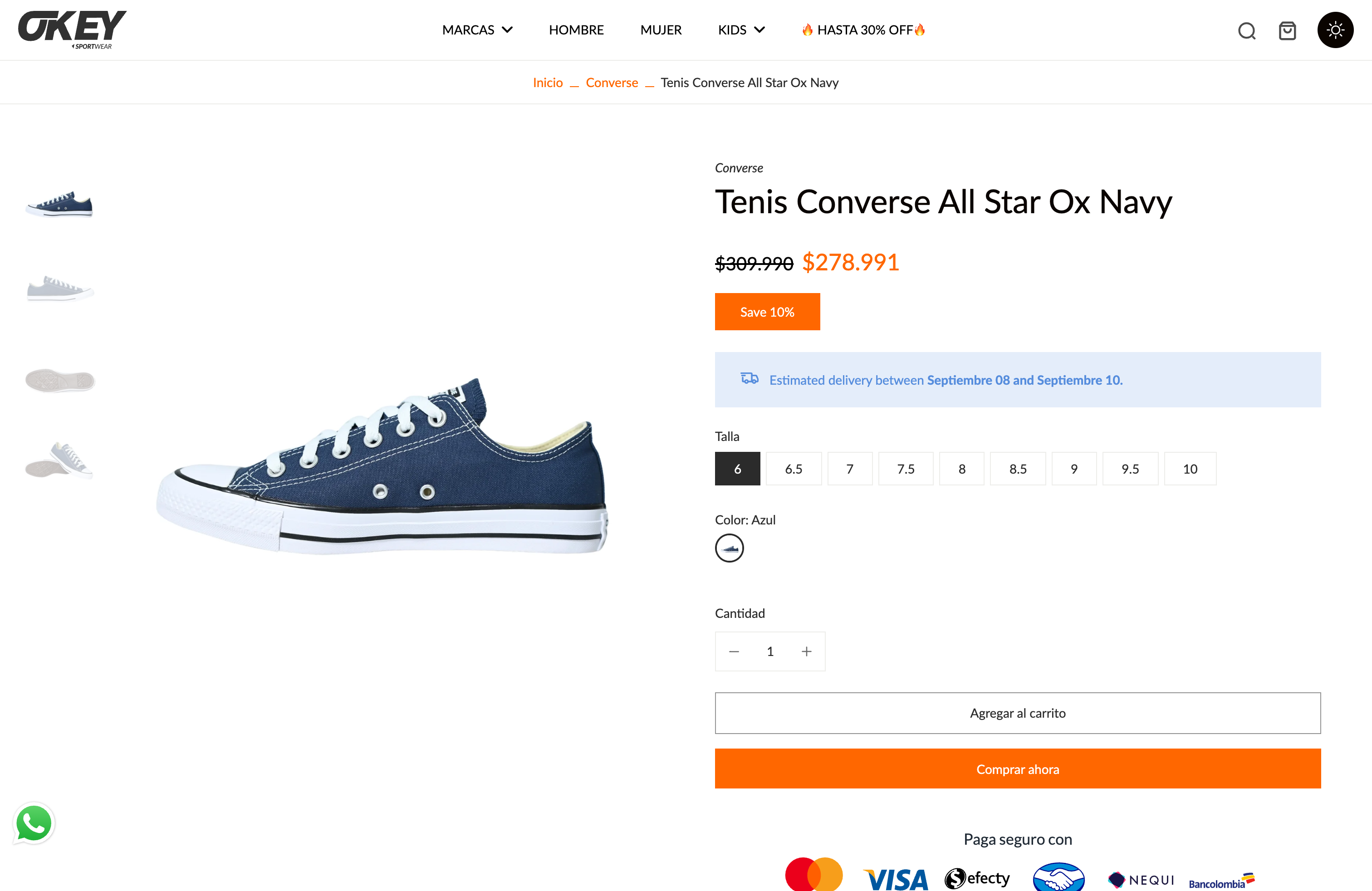 Okeysport screenshot 6