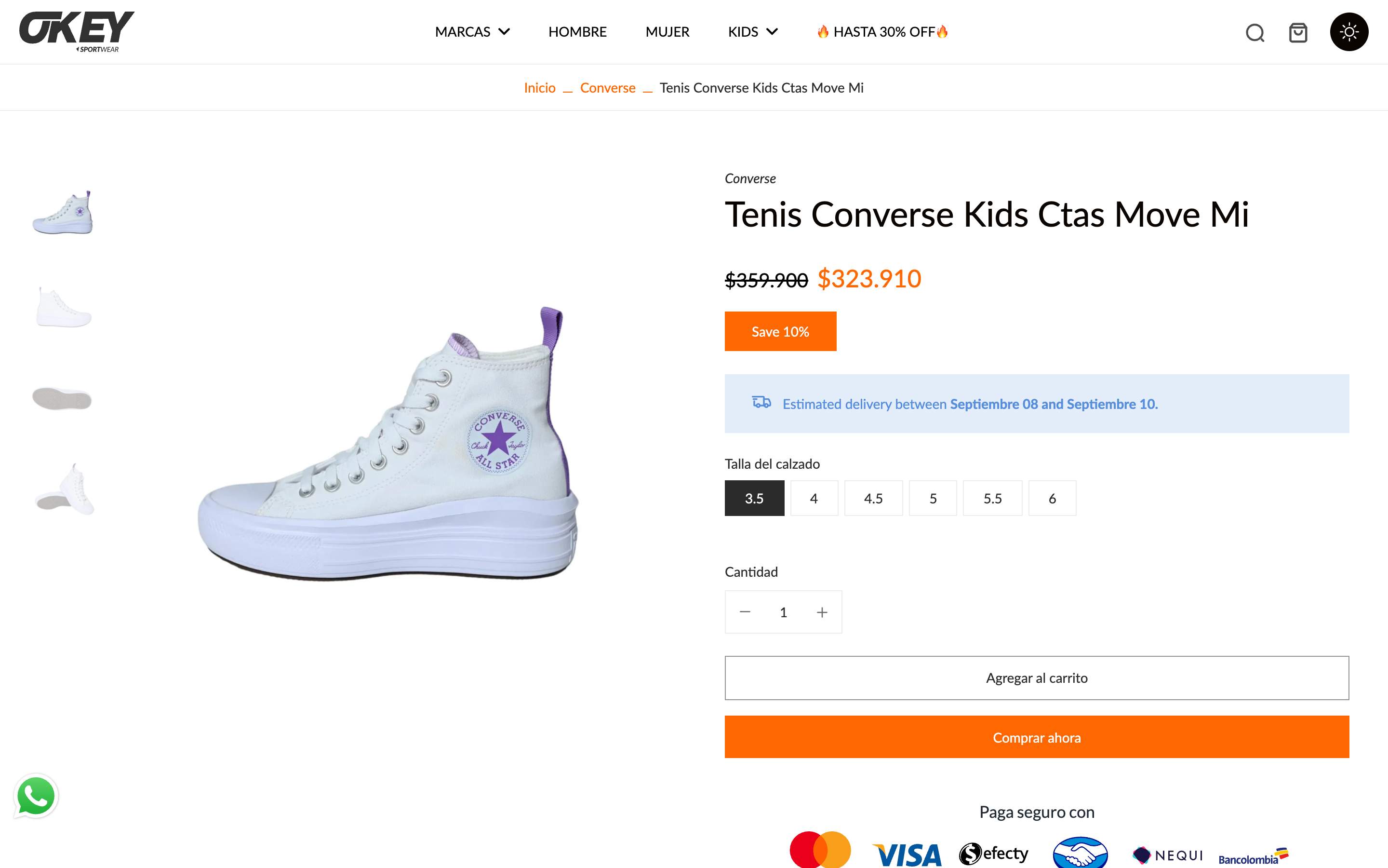 Okeysport screenshot 5