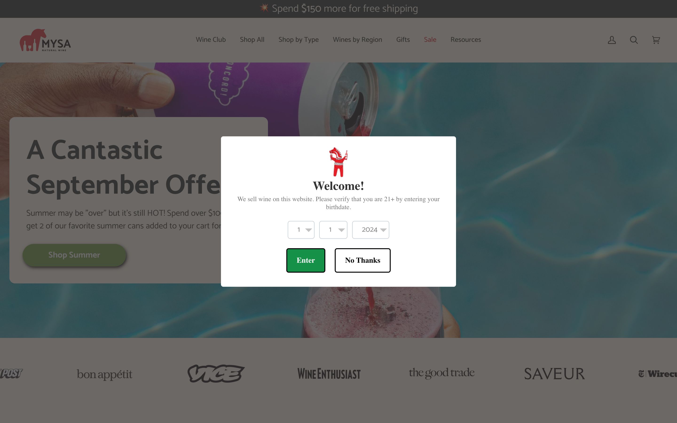 MYSA Natural Wine screenshot 6