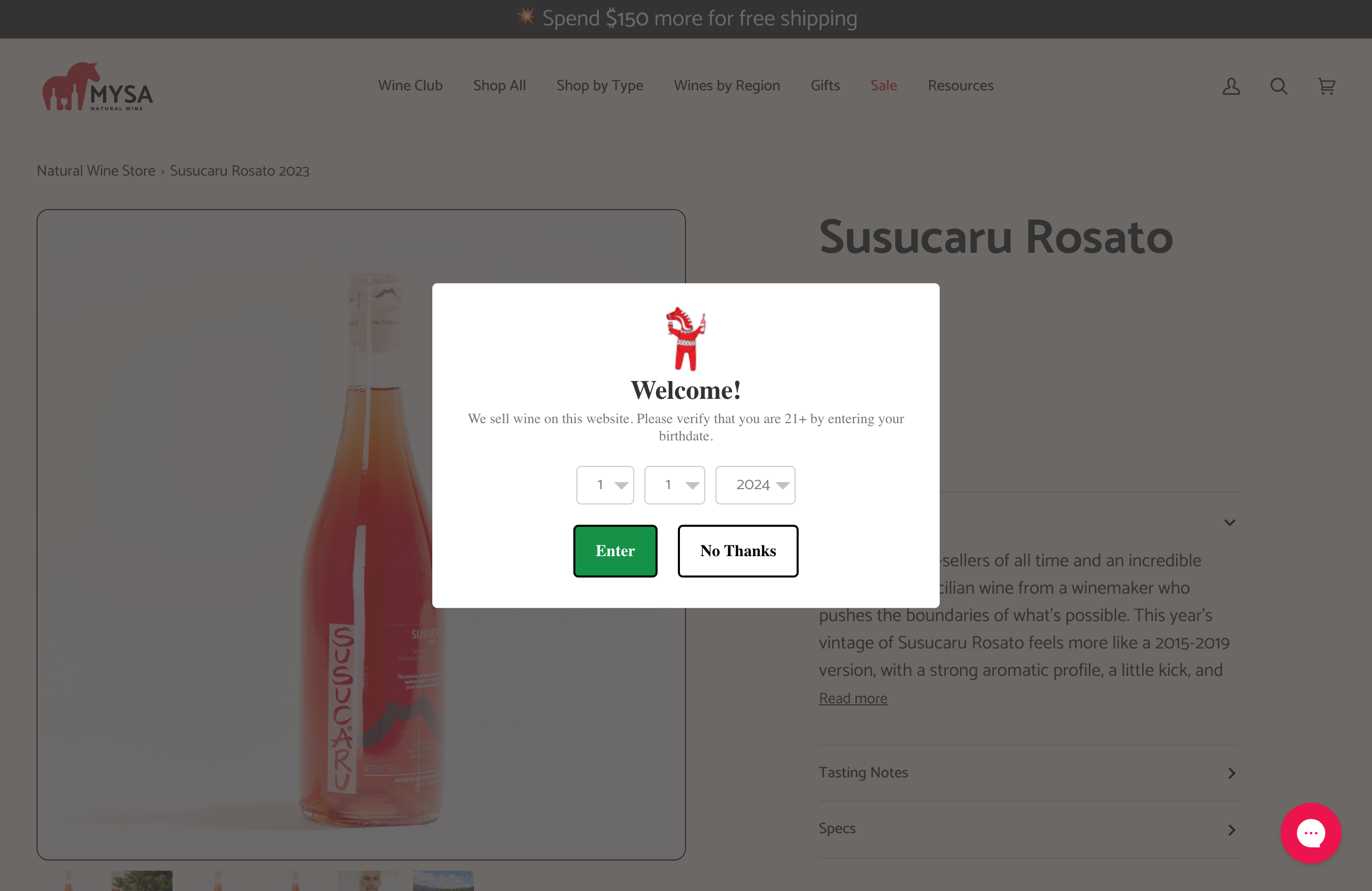 MYSA Natural Wine screenshot 4