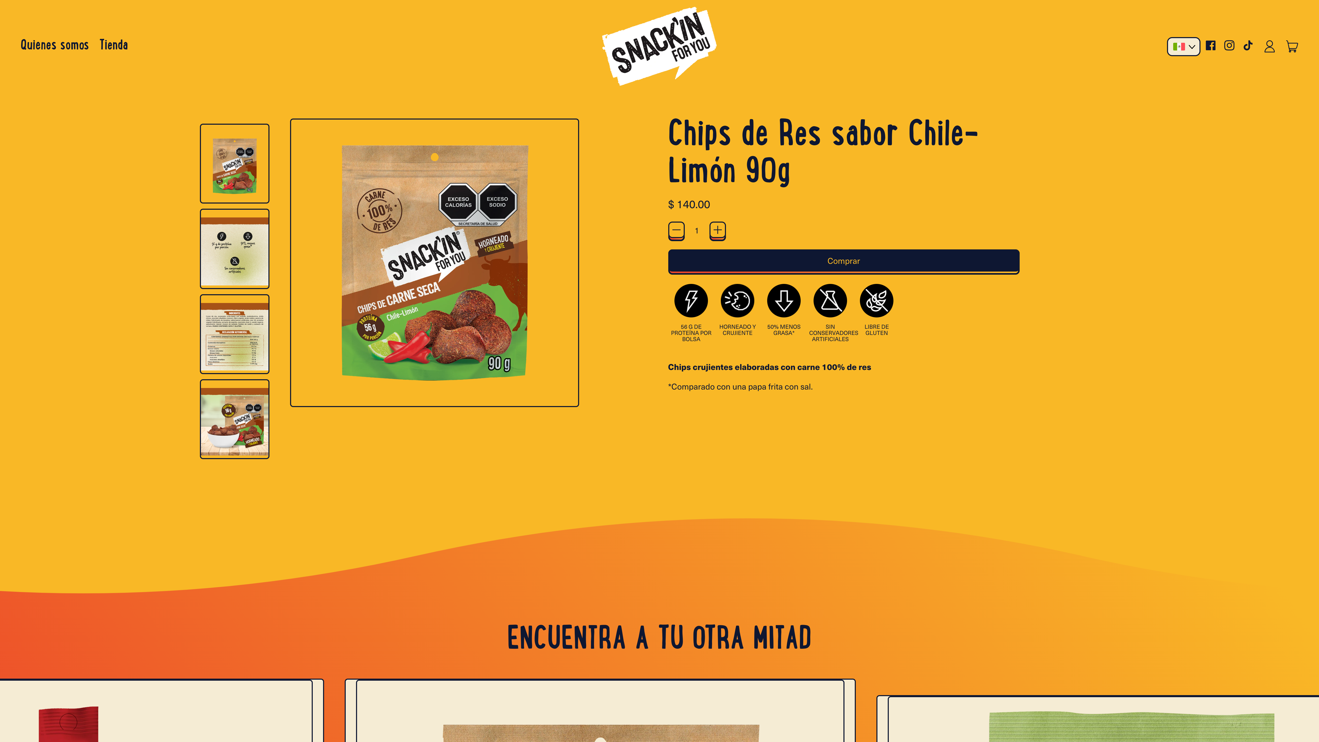 Snack'In screenshot 2